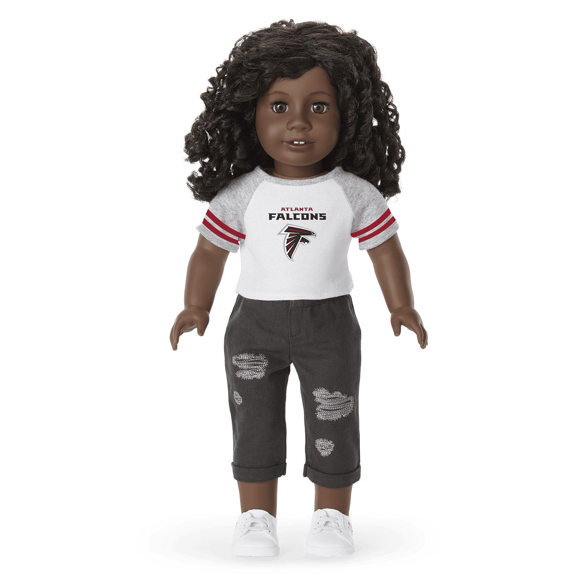 American Girl® x NFL Atlanta Falcons Fan Tee for 18-inch Dolls