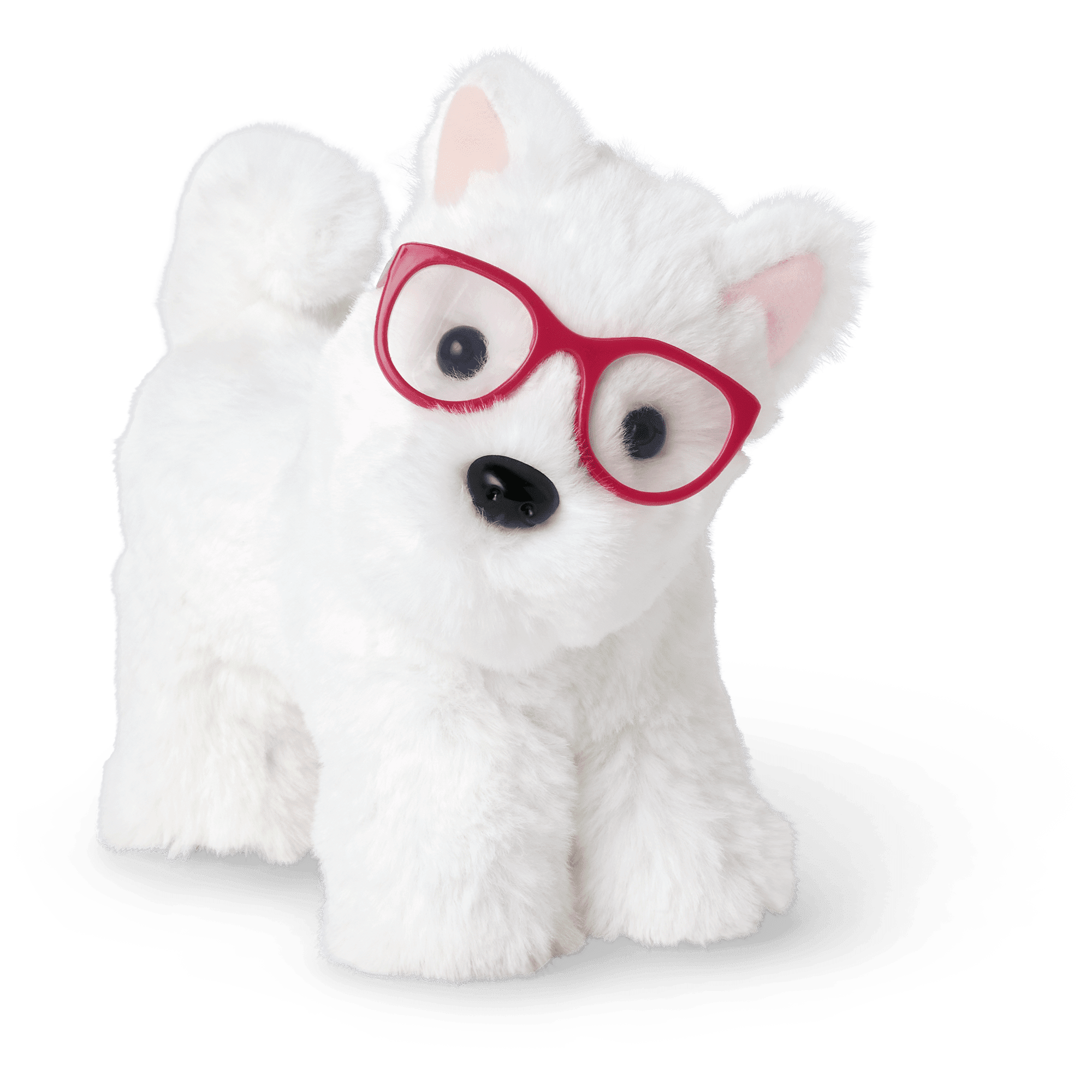 American girl doll white dog shop