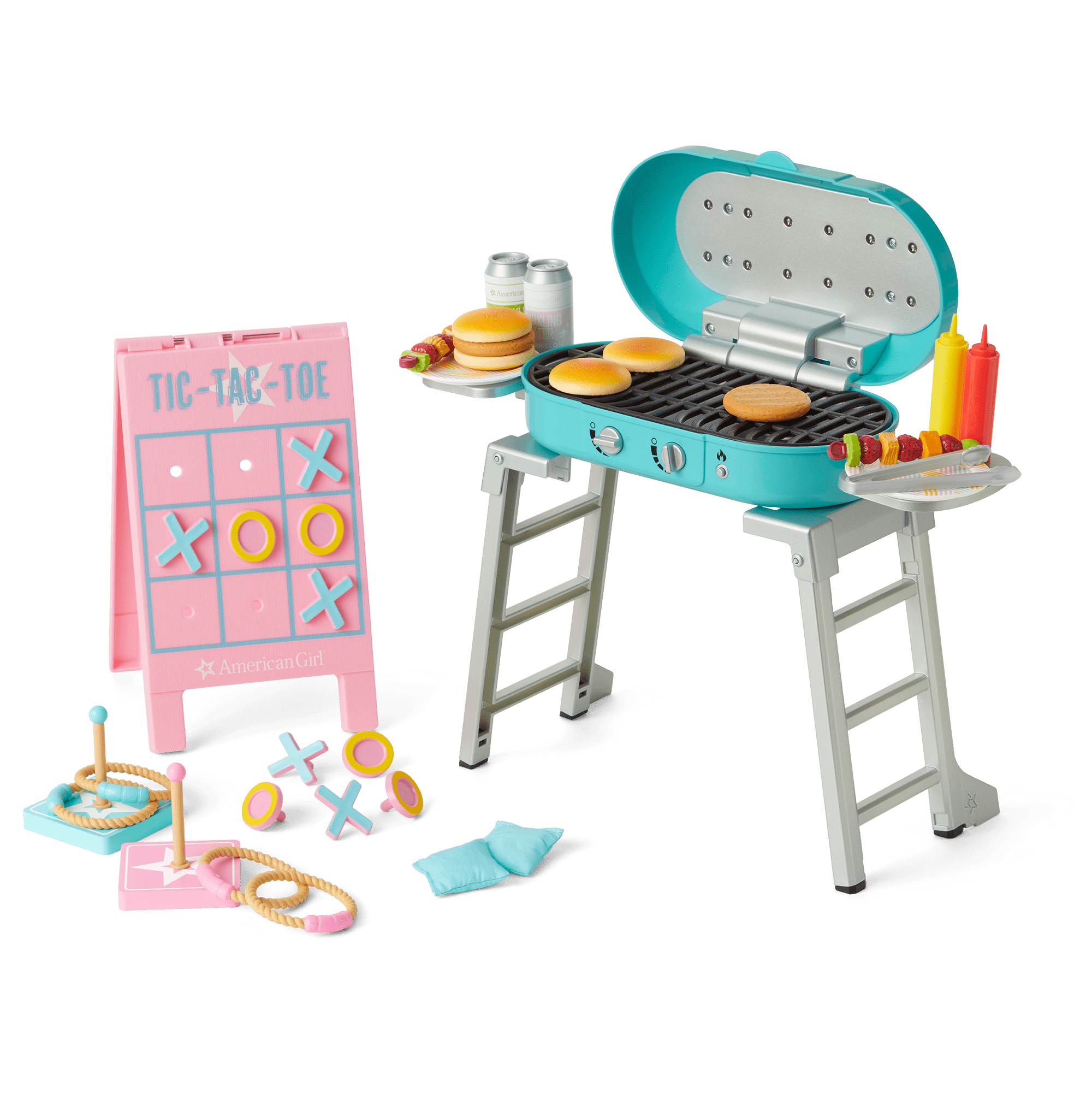 American Girl® Grill & Games Set for 18-inch Dolls