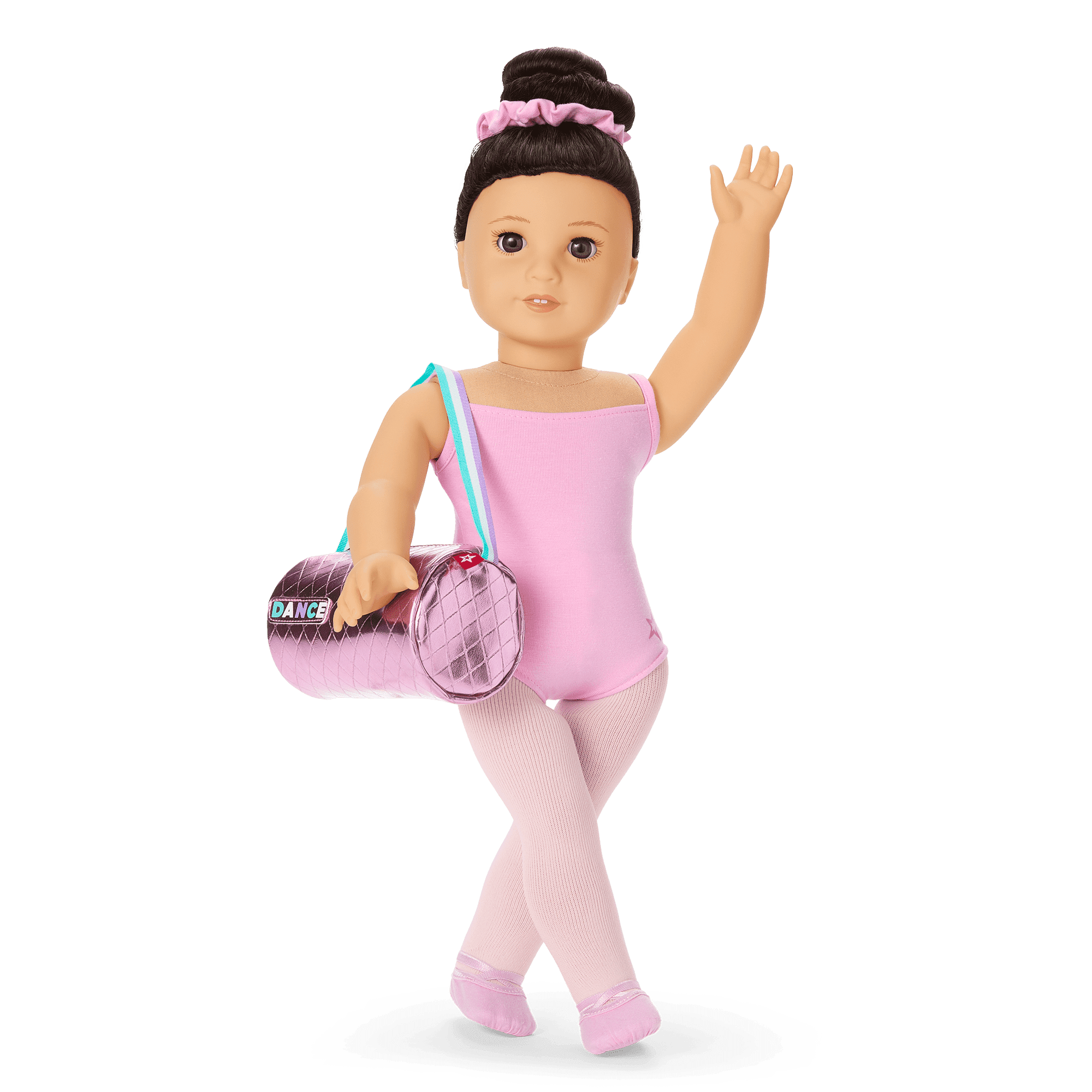 Truly Me™ #111 18-inch Doll & Practice-to-Performance Dance Set