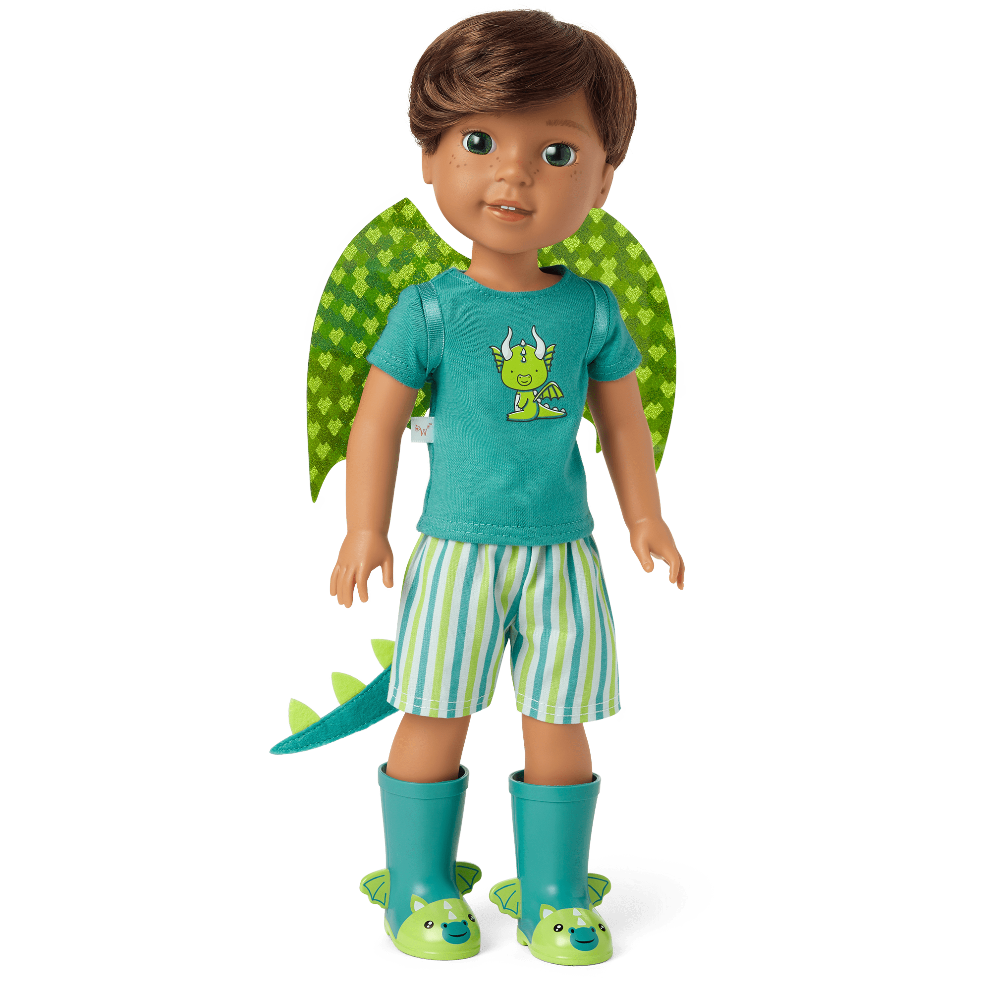 Bryant™ Doll, Book & Crisella™ the Dragon