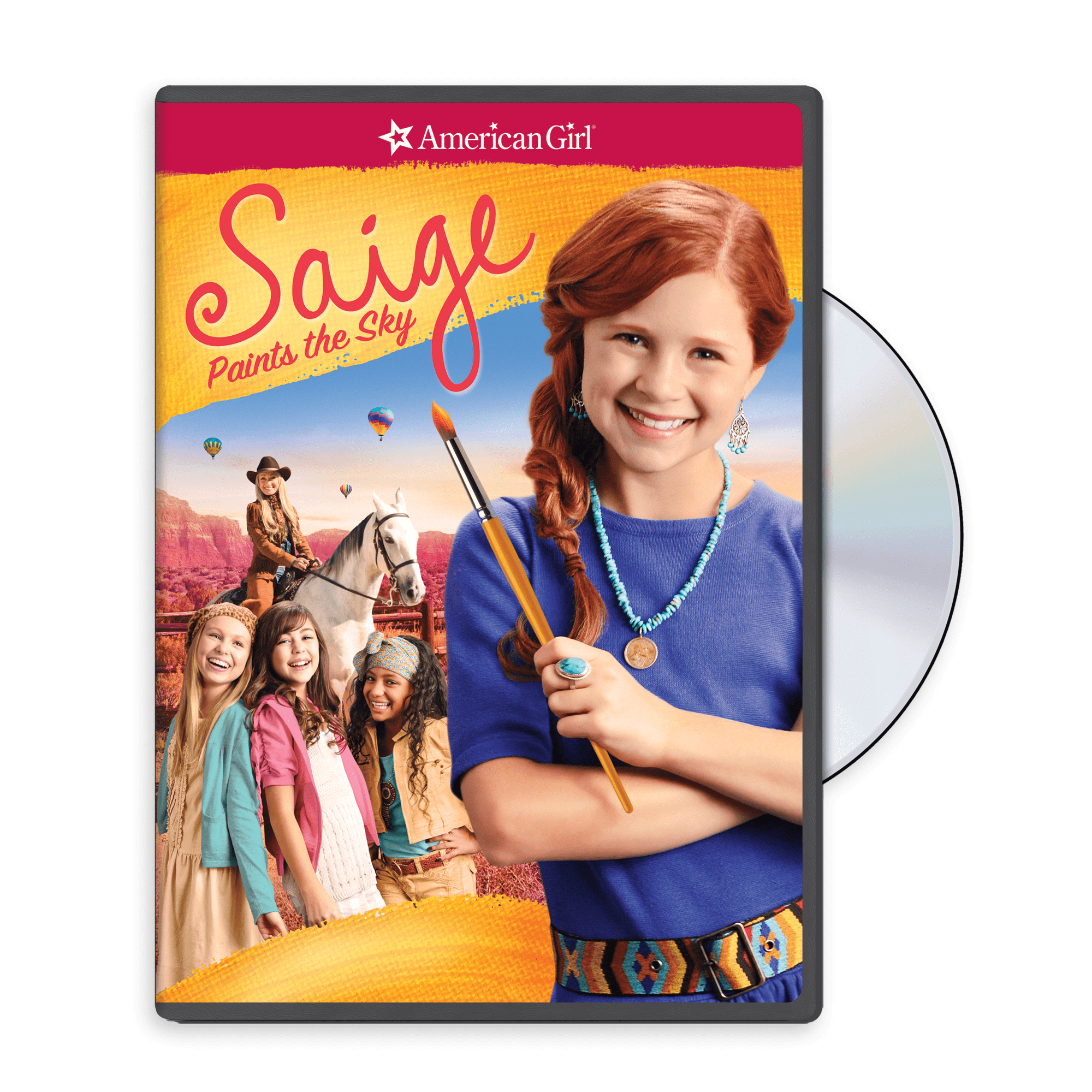 Saige Paints the Sky DVD Girl of the Year American Girl