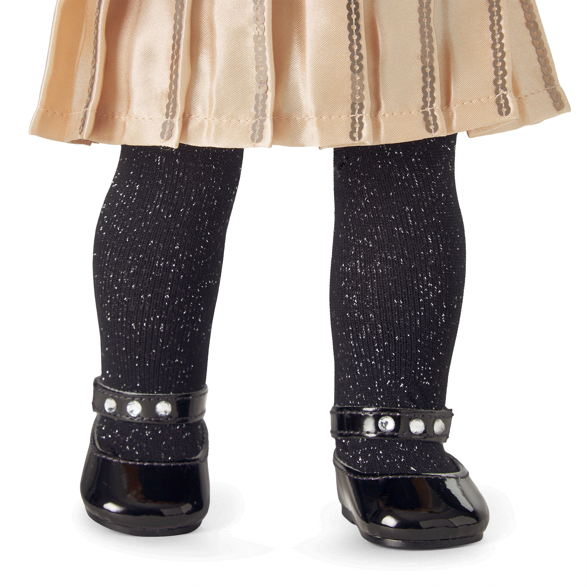 Sparkly Skirt & Fur-Trim Top for 18-inch Dolls | American Girl®