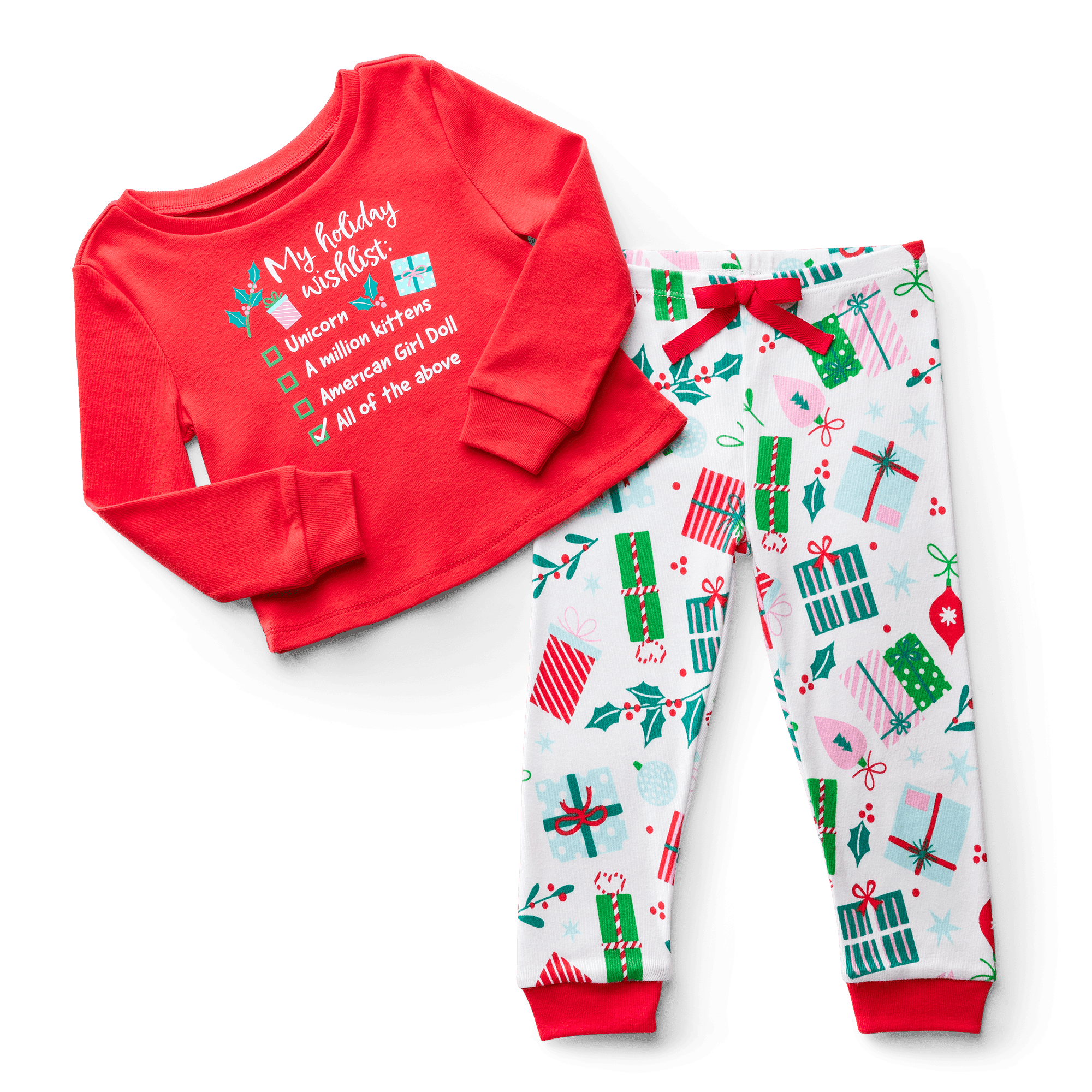 Holiday Wish List PJs for Little Girls