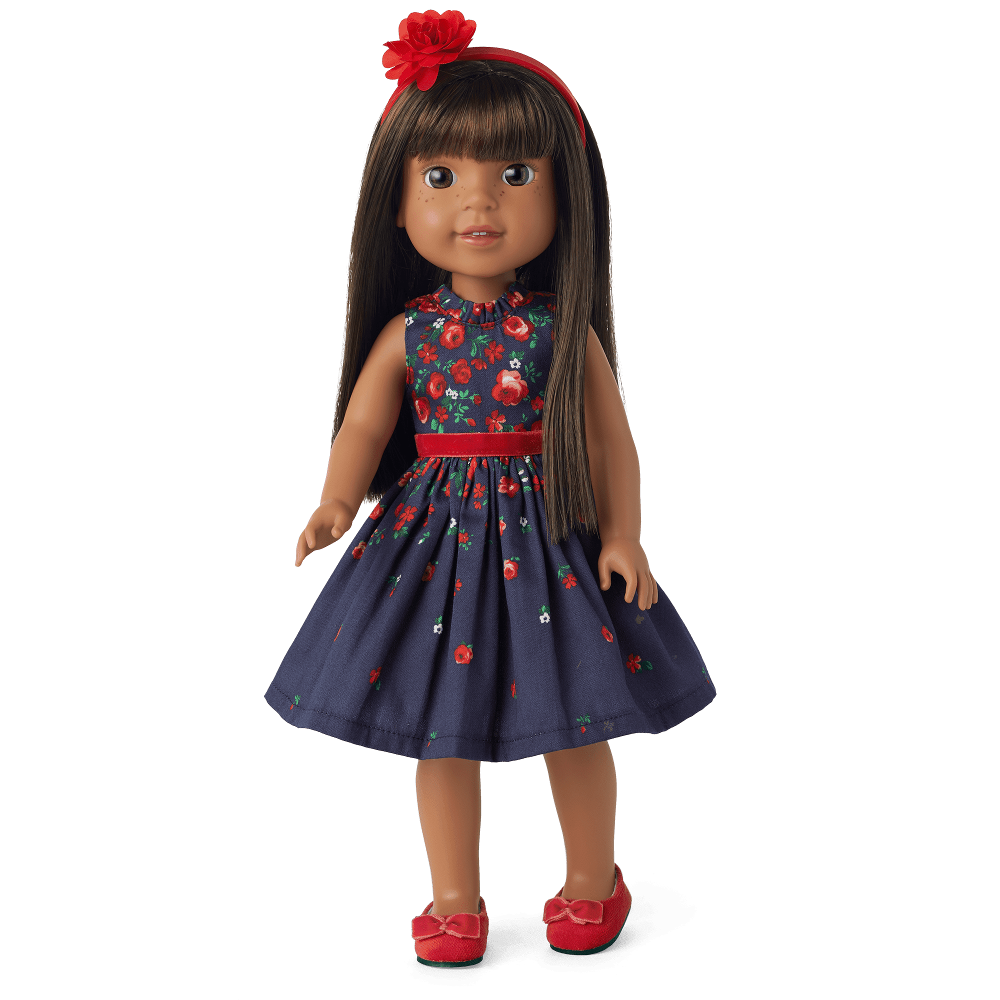 American Girl® x Janie and Jack Wrapped in Roses Party Dress for WellieWishers™ Dolls