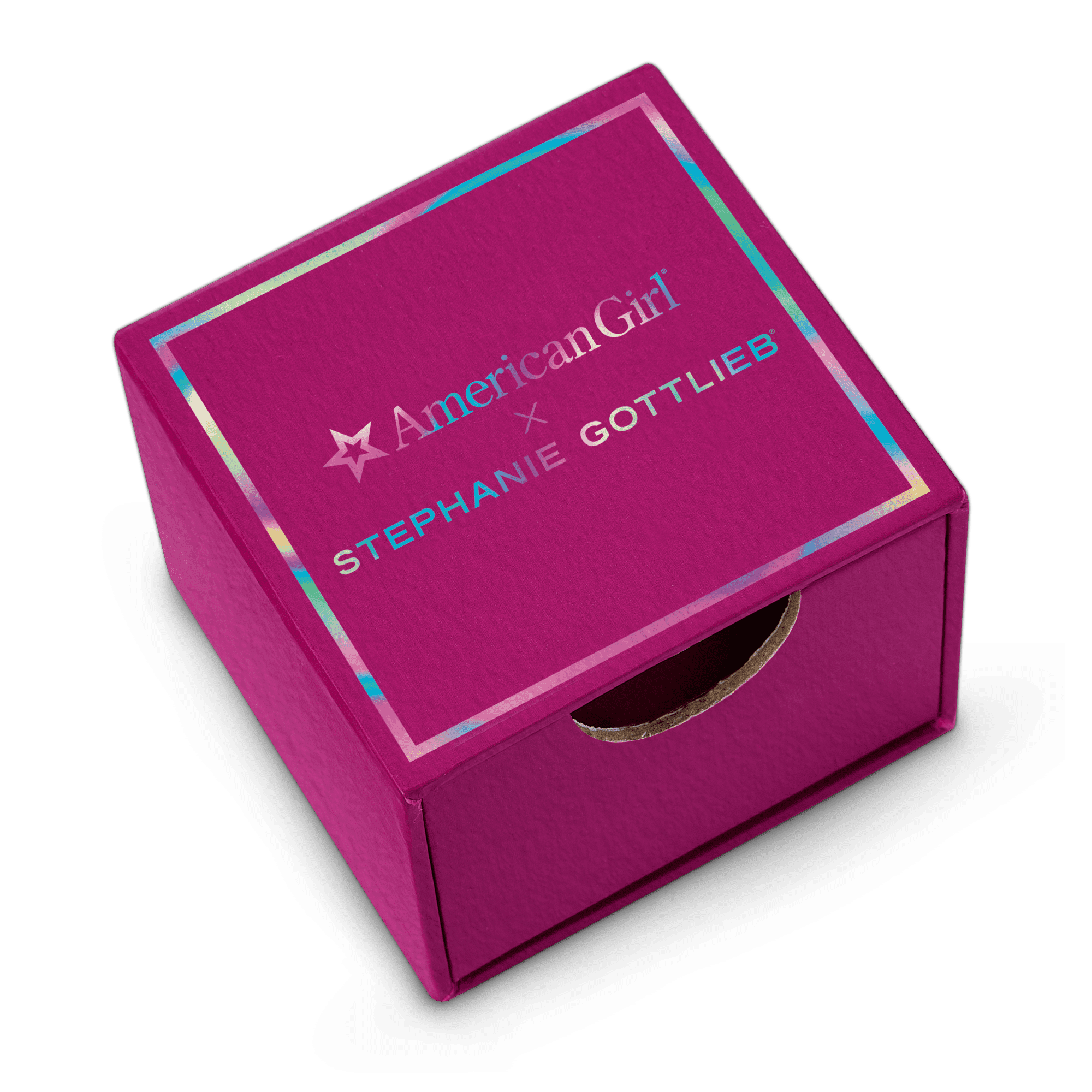 American Girl® x Stephanie Gottlieb Radiant Rainbow Stud Earrings for Girls