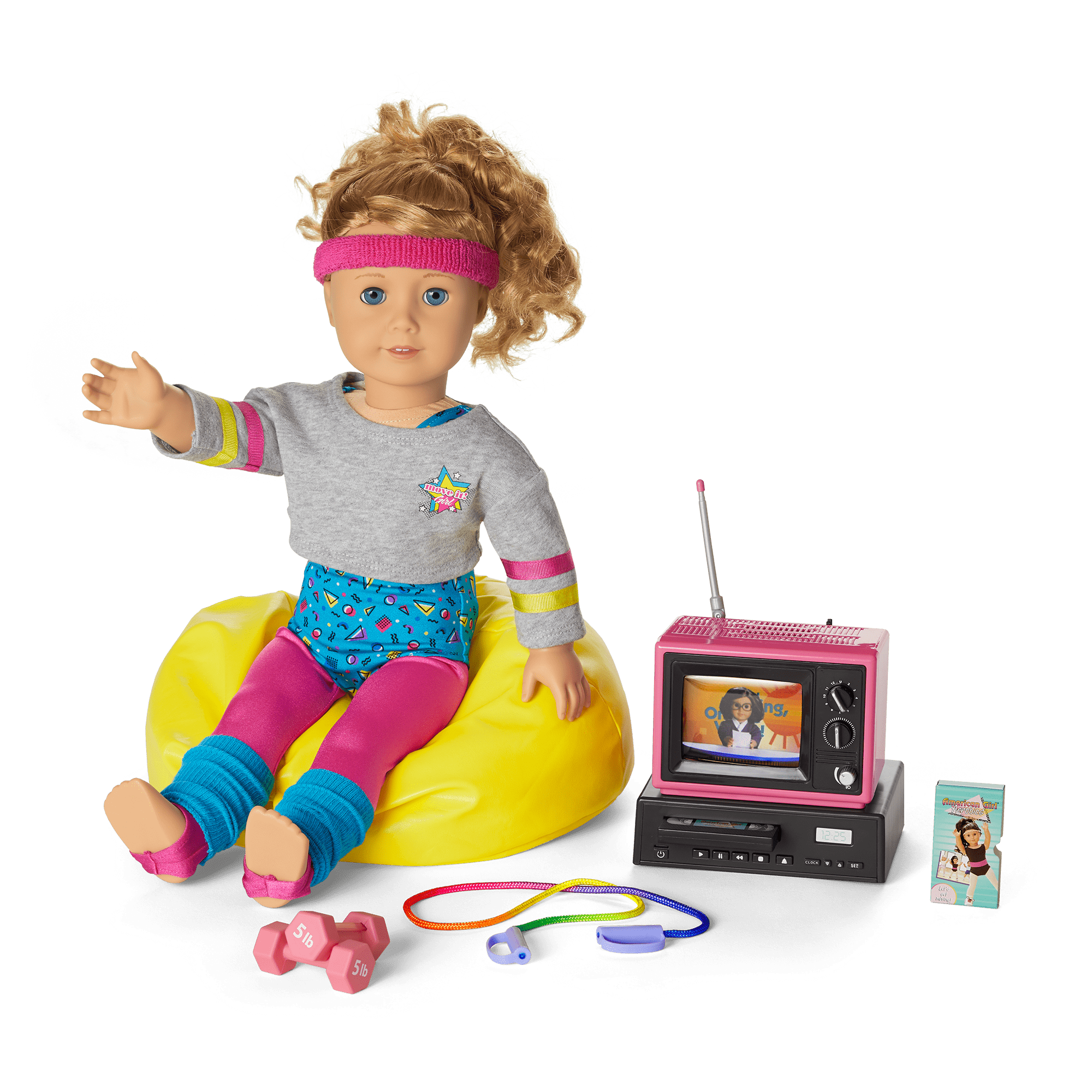 Courtney's™ TV, Fitness Accessories & Fitness Outfit (Historical Characters)