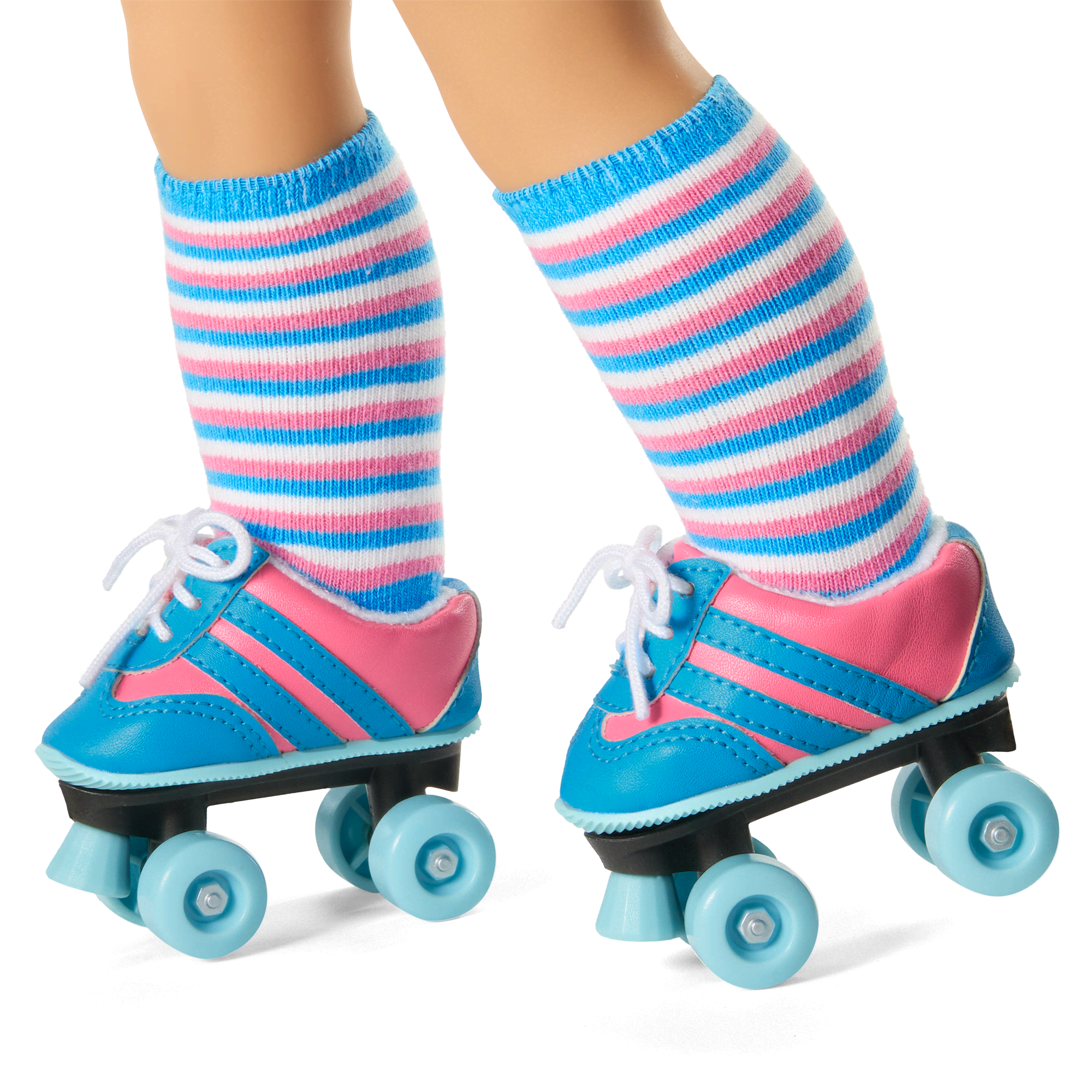 American girl roller skating set top