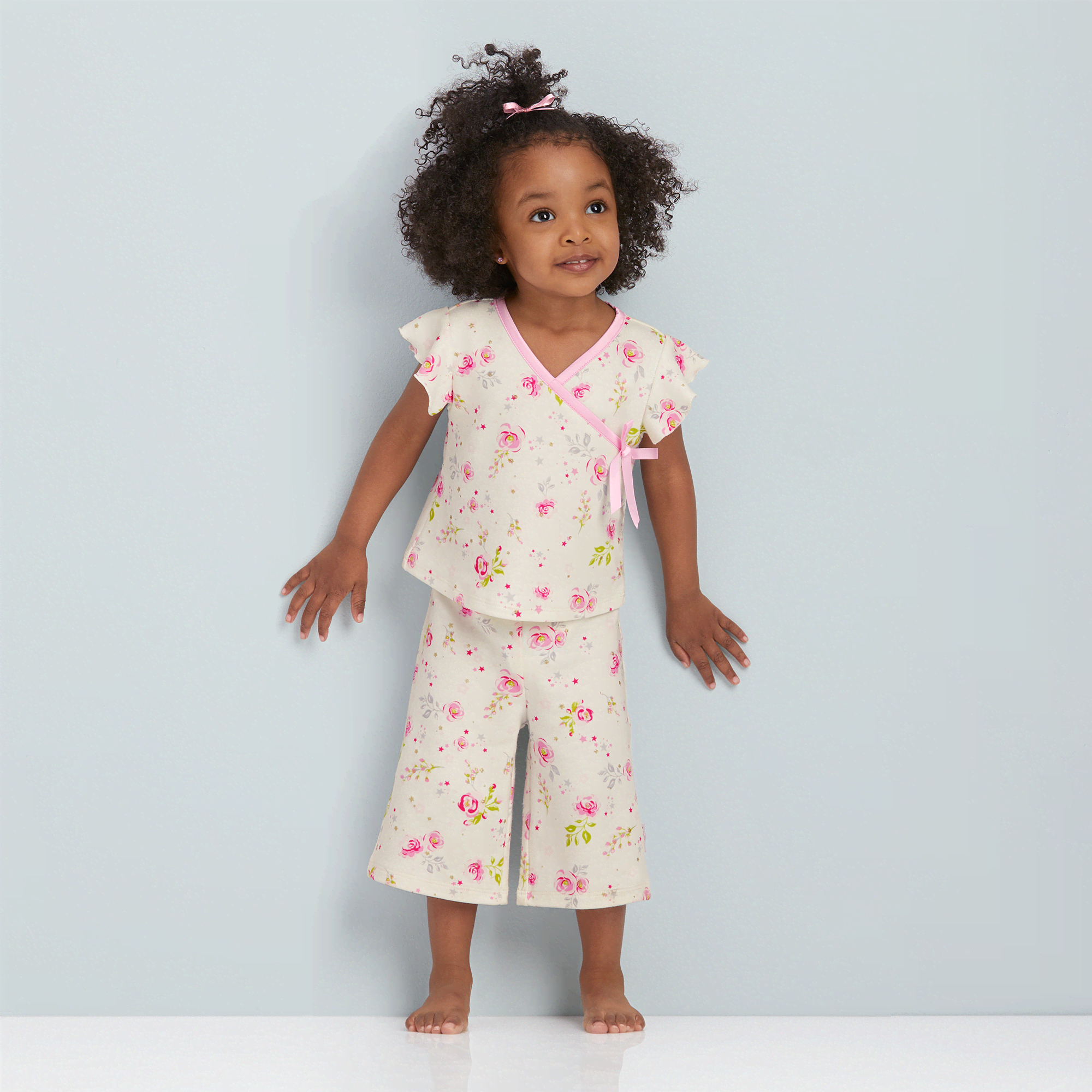 Beautiful Blooms Pajamas for Little Girls & Bitty Baby® Dolls