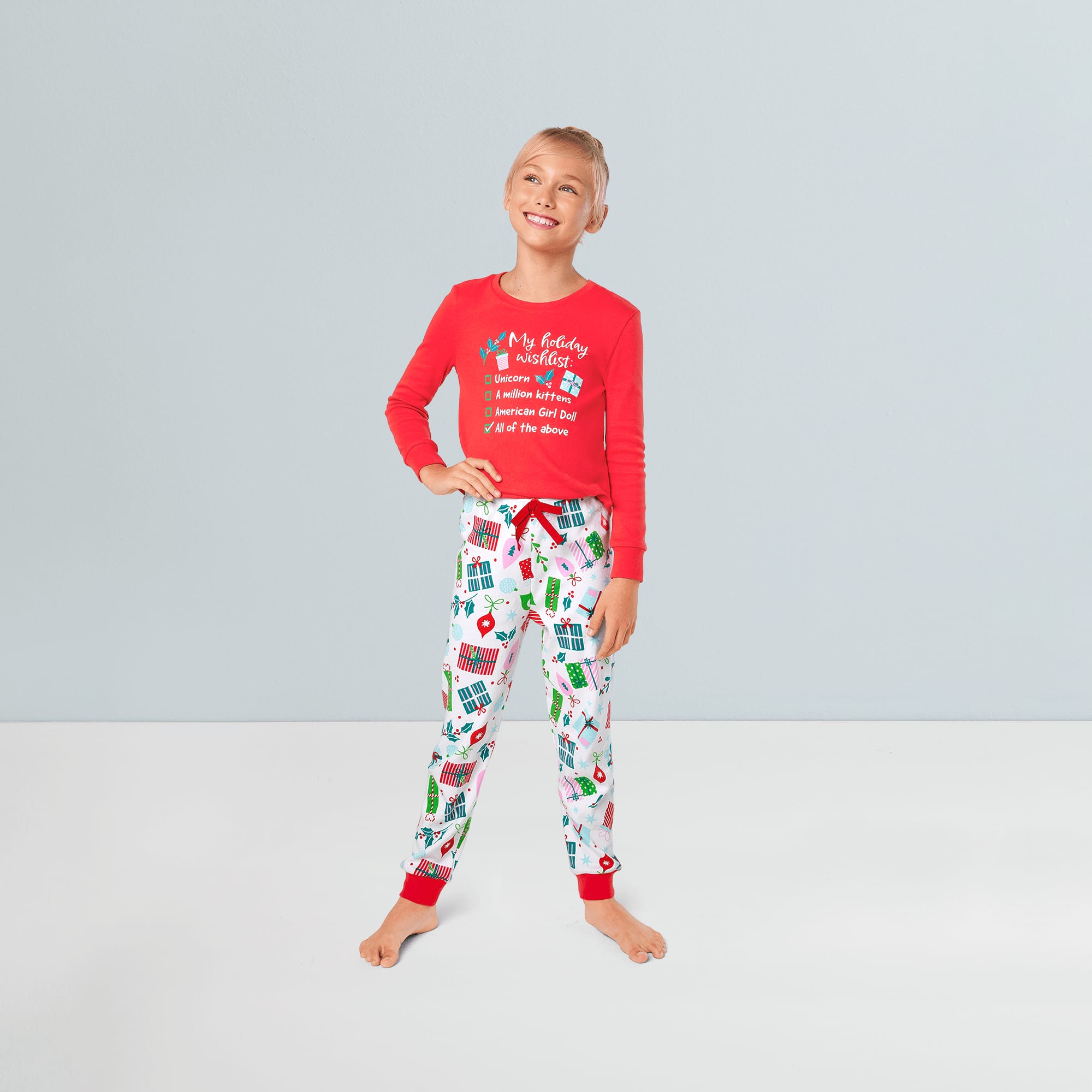 Holiday Wish List PJs for Girls & Little Girls