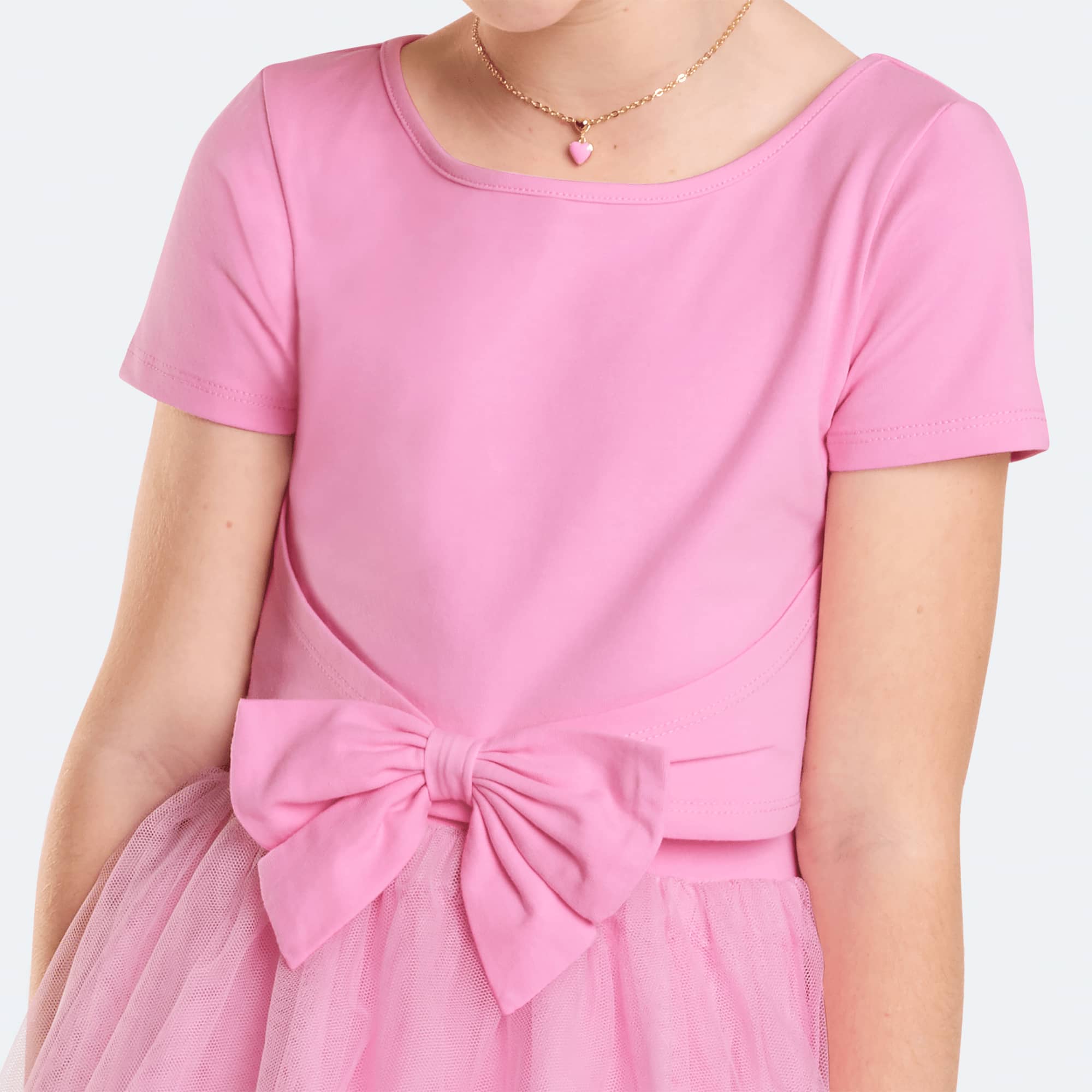 American Girl® x Something Navy Pastel-Pink Bow-Front Top for Girls