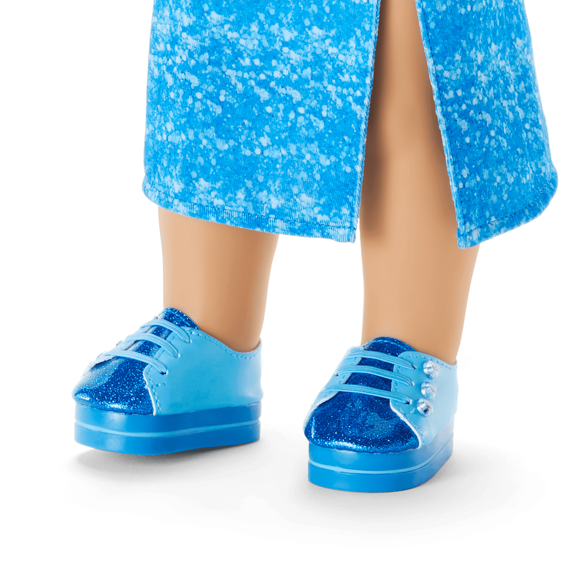 December Blue Beauty Topaz Outfit for 18-inch Dolls