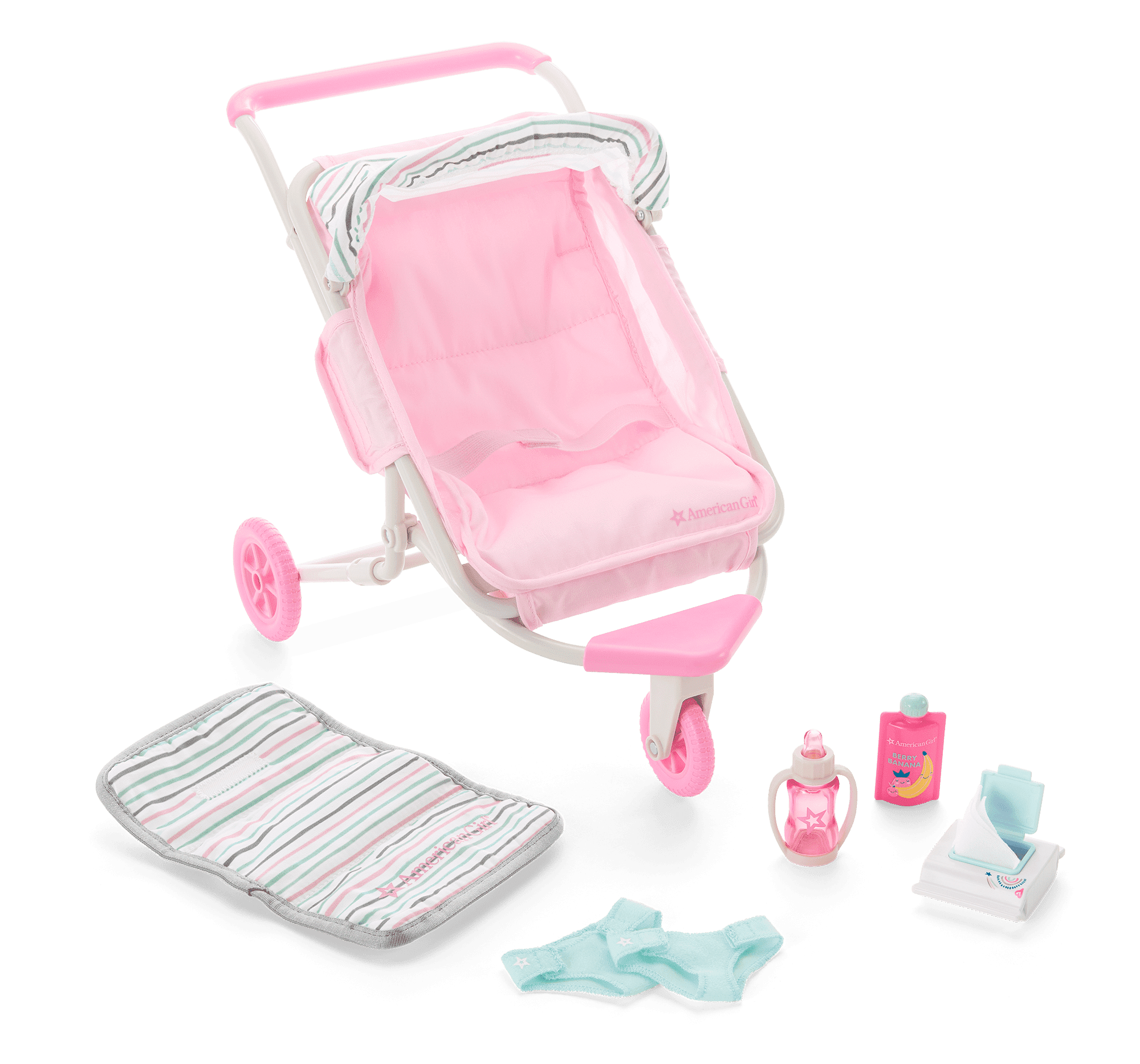 Little Bitty Baby™ Double Stroller Set for 7.75-inch Dolls