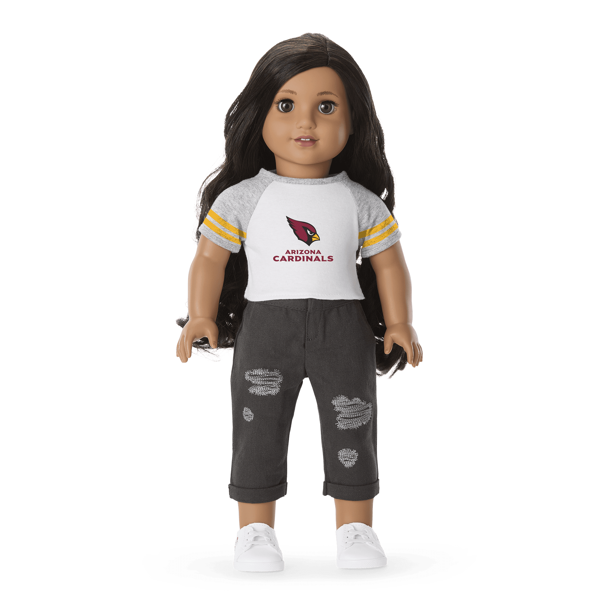 American Girl® x NFL Arizona Cardinals Fan Tee for 18-inch Dolls