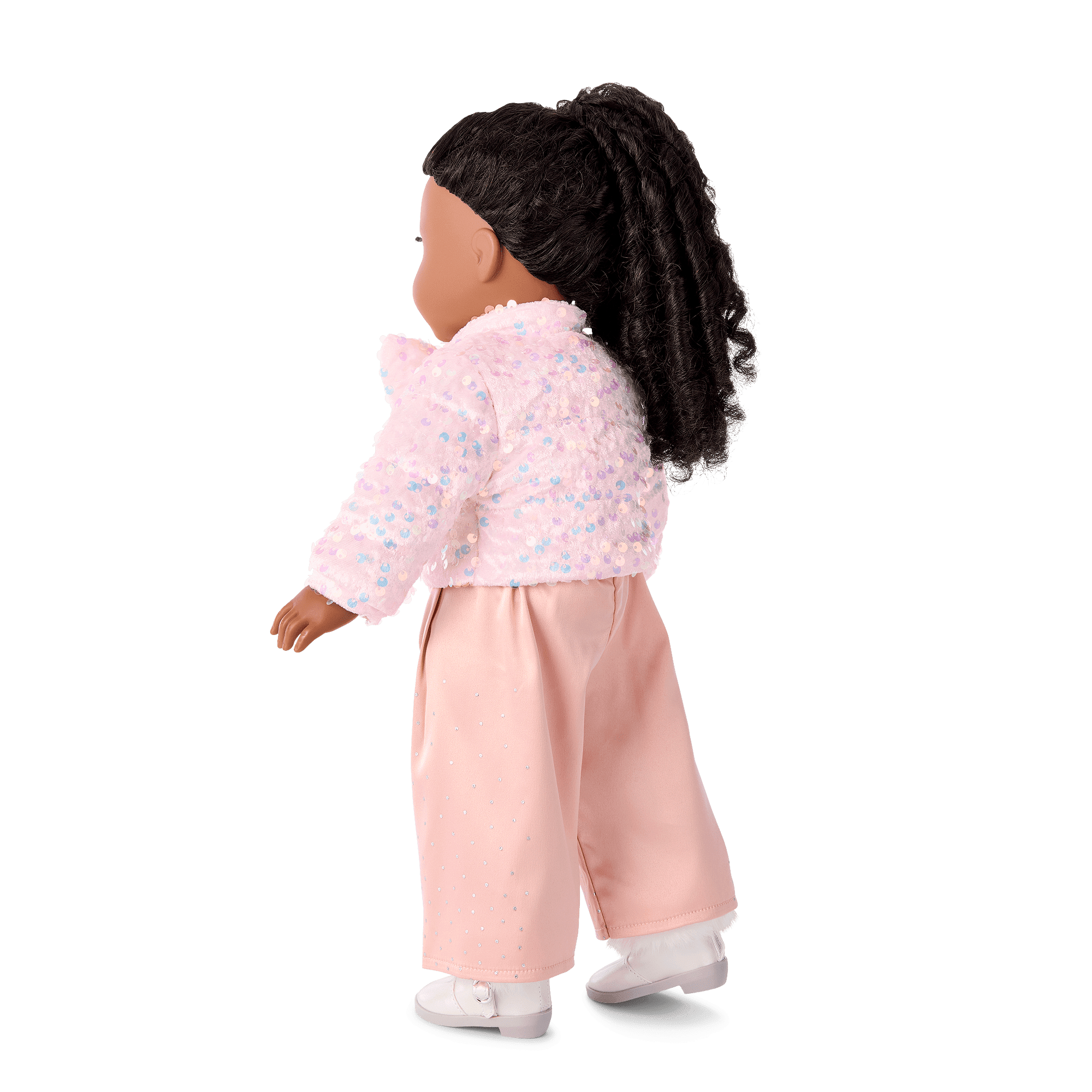 American Girl® x Something Navy Topped with a Bow Puffer Coat for 18-inch Dolls