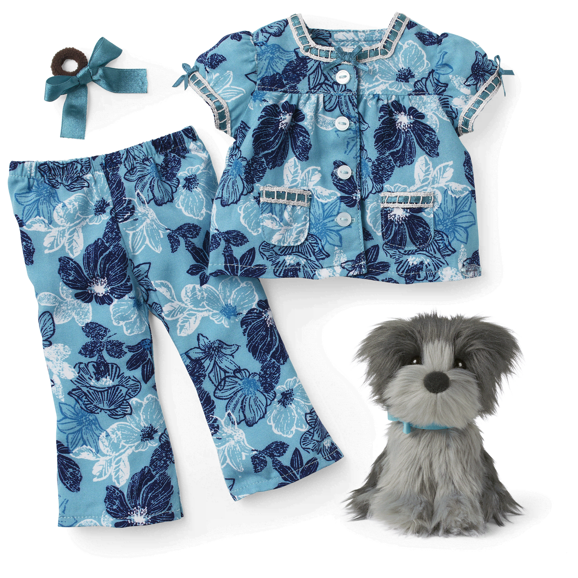 Nanea’s™ Floral Pajamas & Dog