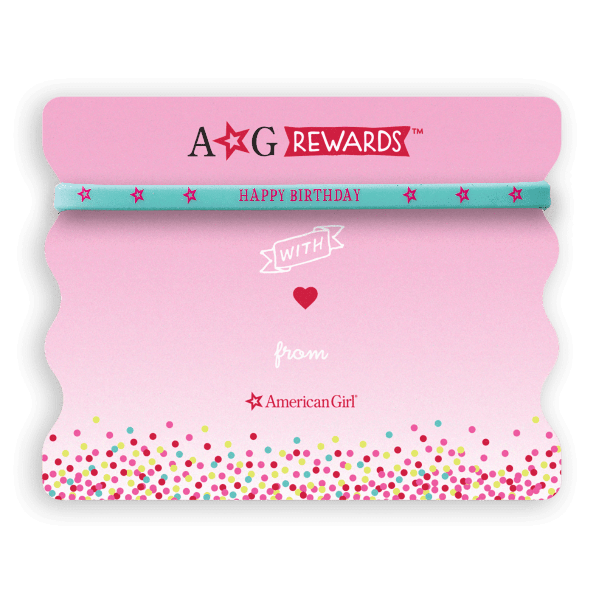 American girl birthday bracelet sale