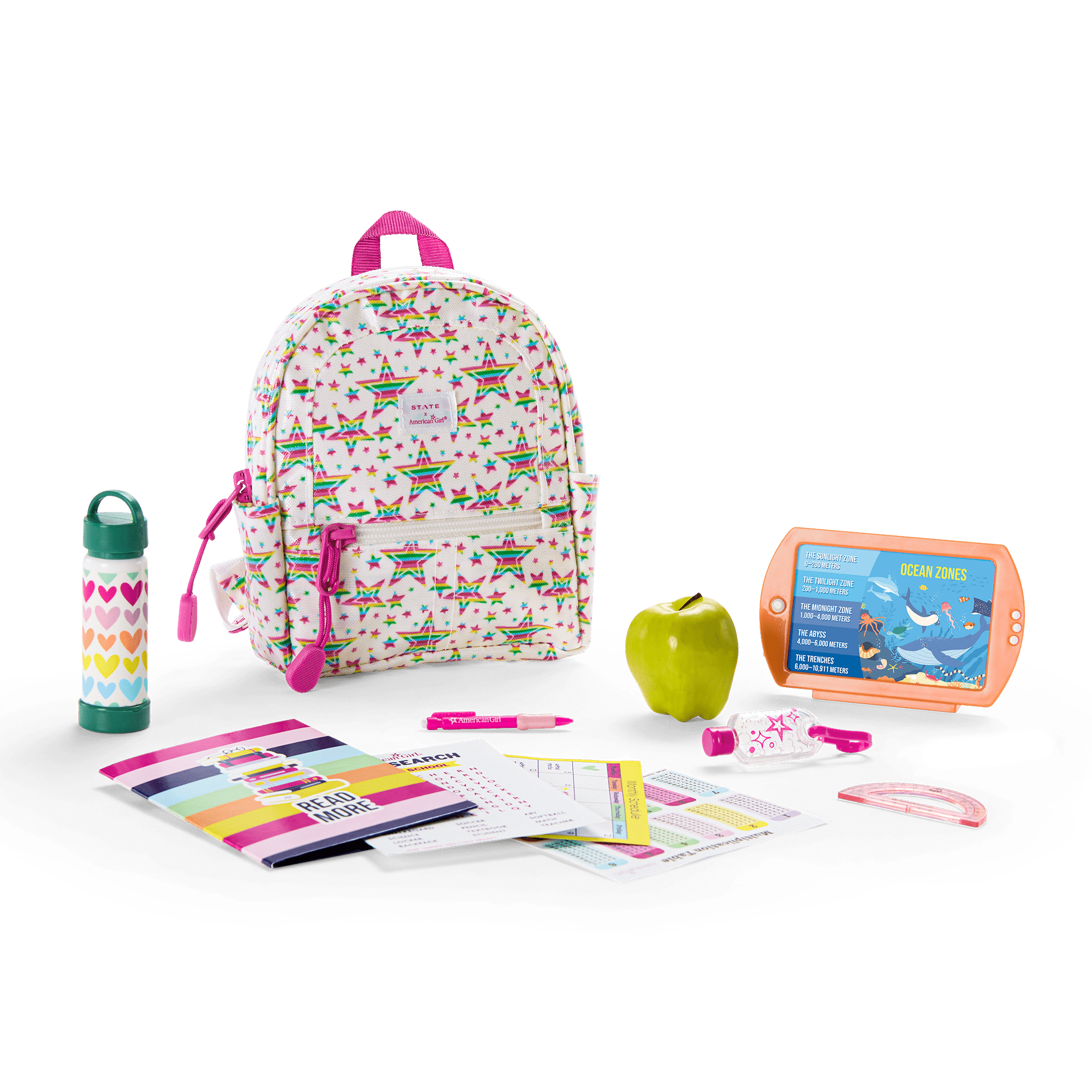 American girl backpack and lunchbox store