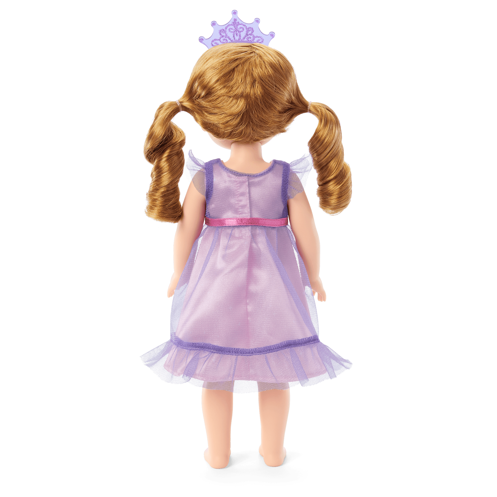 Royal Ruffles Nightie and Robe for Little Girls & WellieWishers™ Dolls