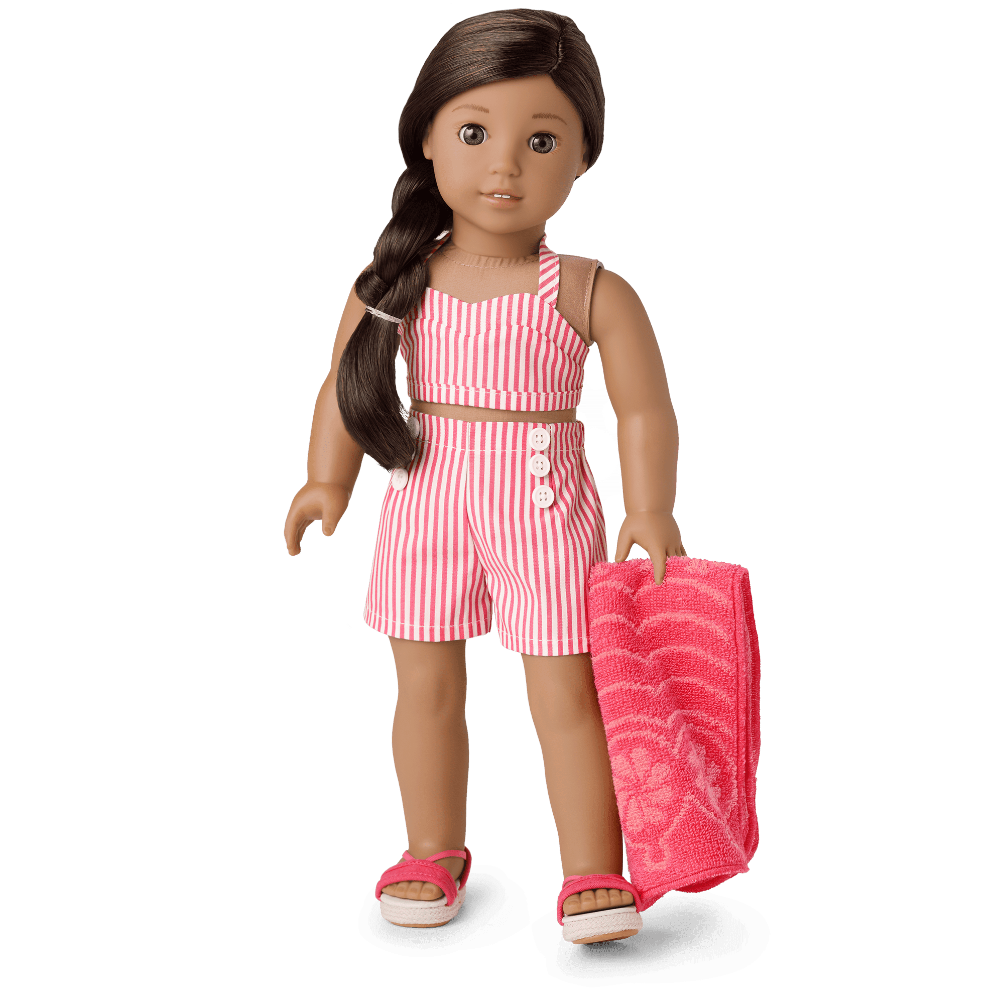 Nanea s Two Piece Swimsuit for 18 inch Dolls American Girl