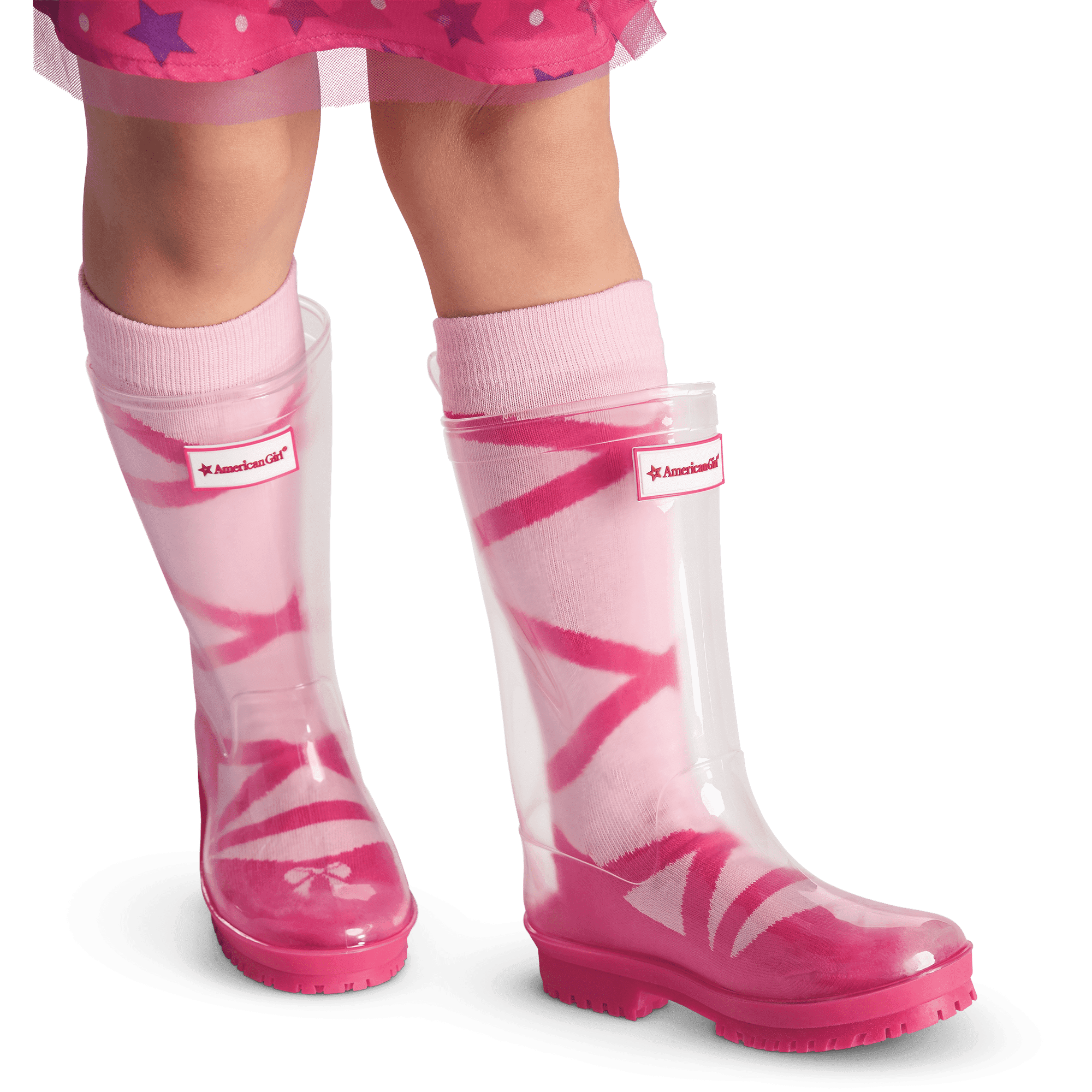 American girl clear boots hot sale
