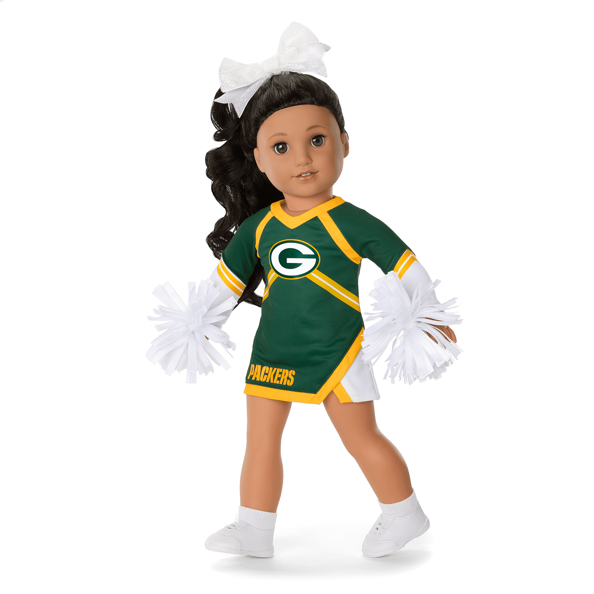 American Girl® x NFL Green Bay Packers Cheer Uniform for 18-inch Dolls