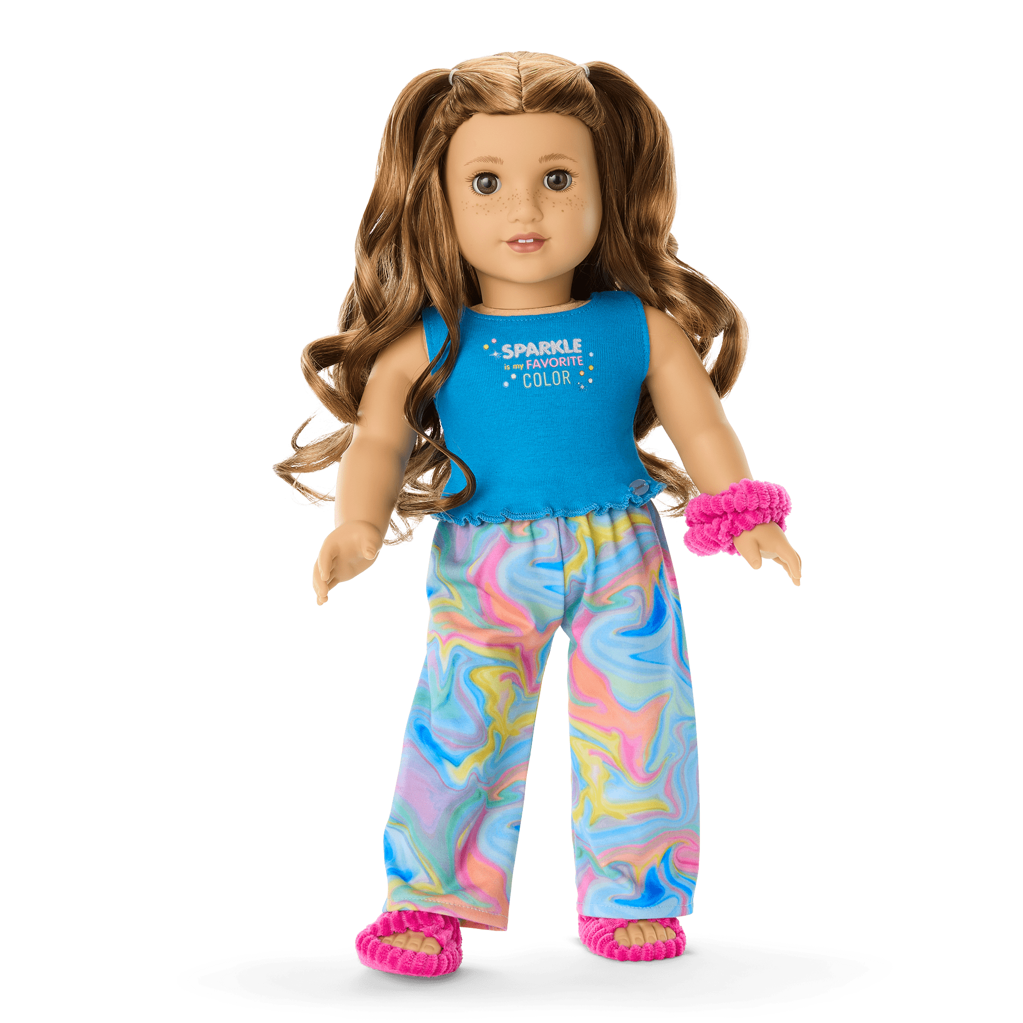 Lila's™ Sparkle & Dreams PJs for 18-inch Dolls (Girl of the Year™ 2024)
