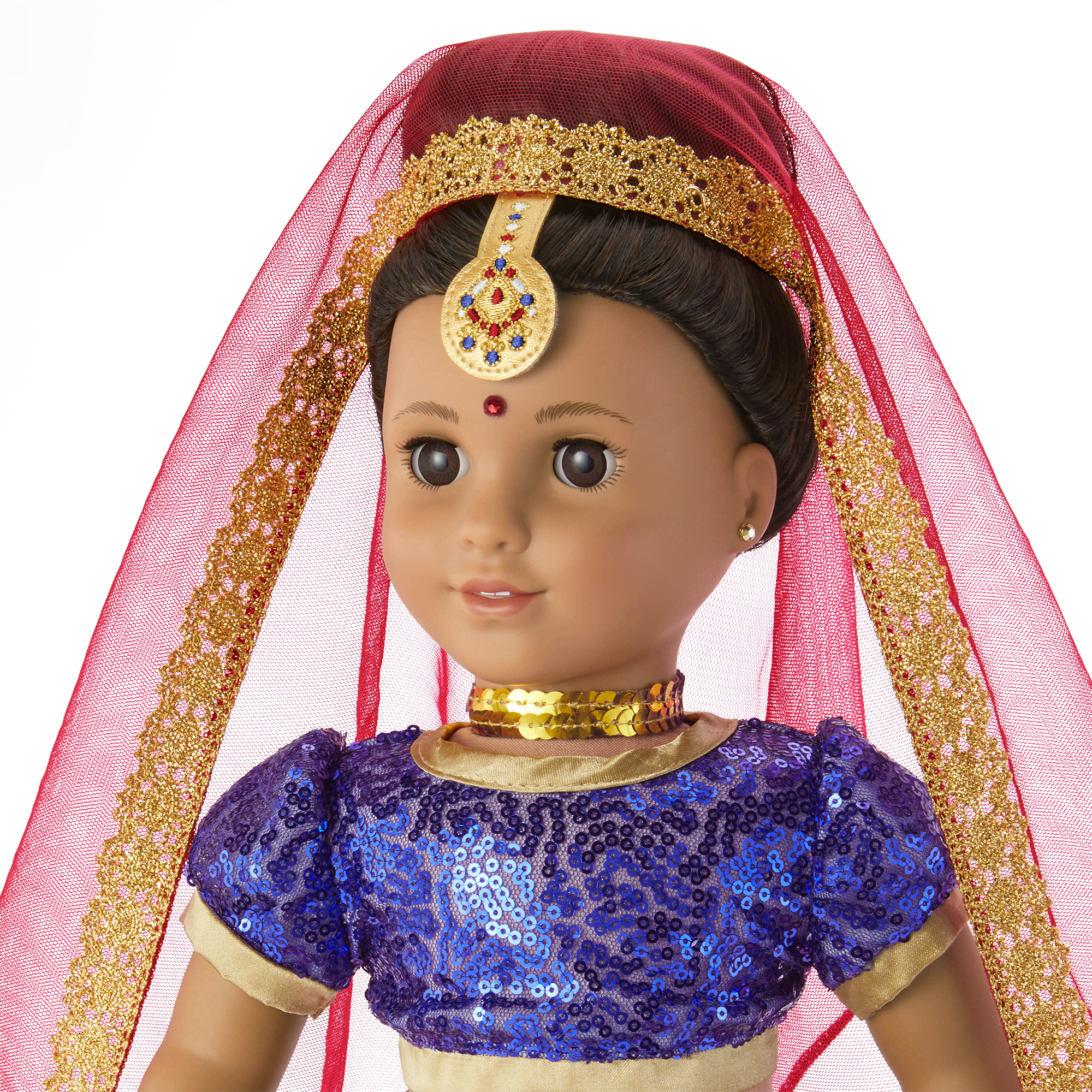 Kavi's™ Bollywood Dance Costume for 18-inch Dolls (Girl of the Year™ 2023)