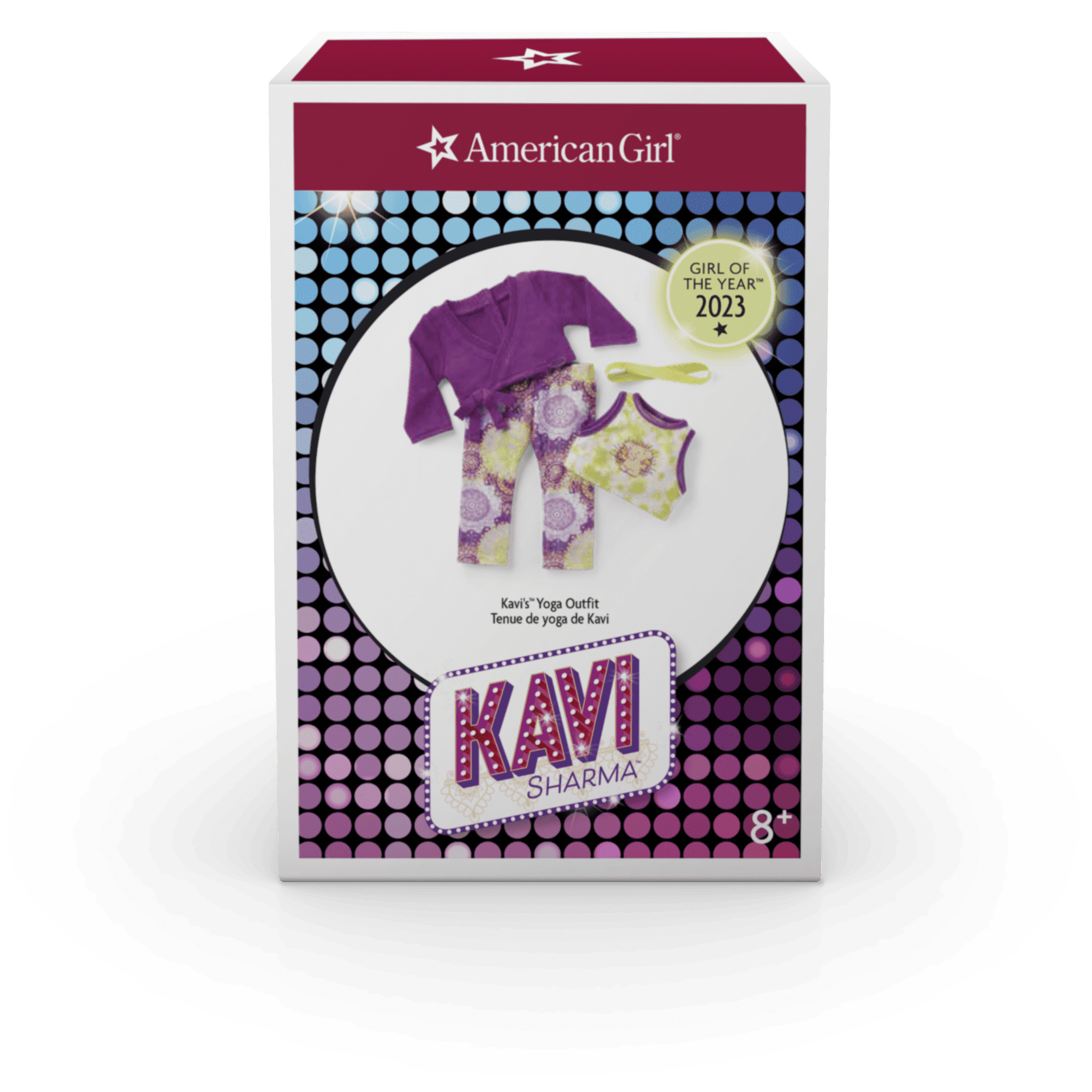 Kavi's™ Yoga Outfit for 18-inch Dolls (Girl of the Year™ 2023)