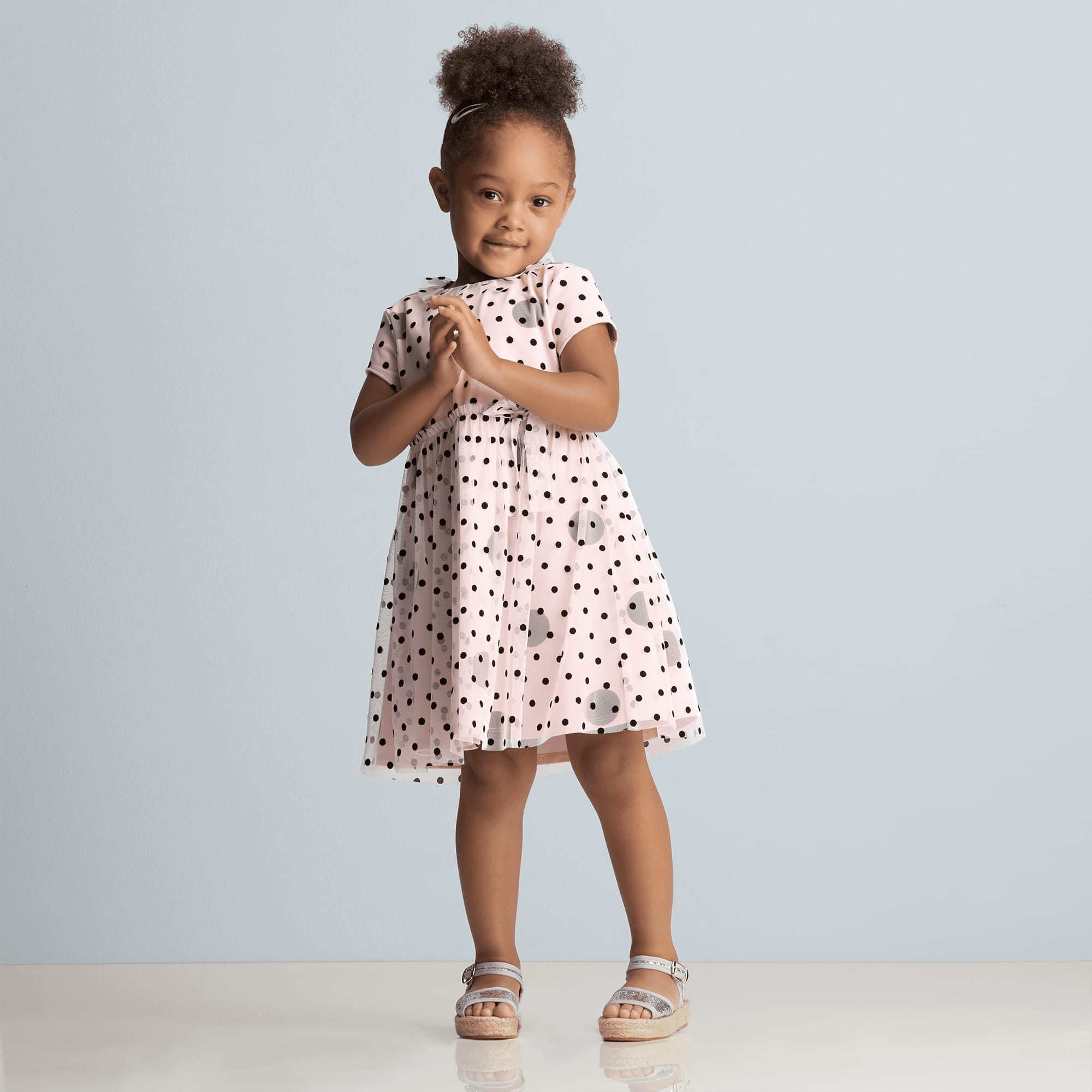 Darling Dots Dress for Little Girls