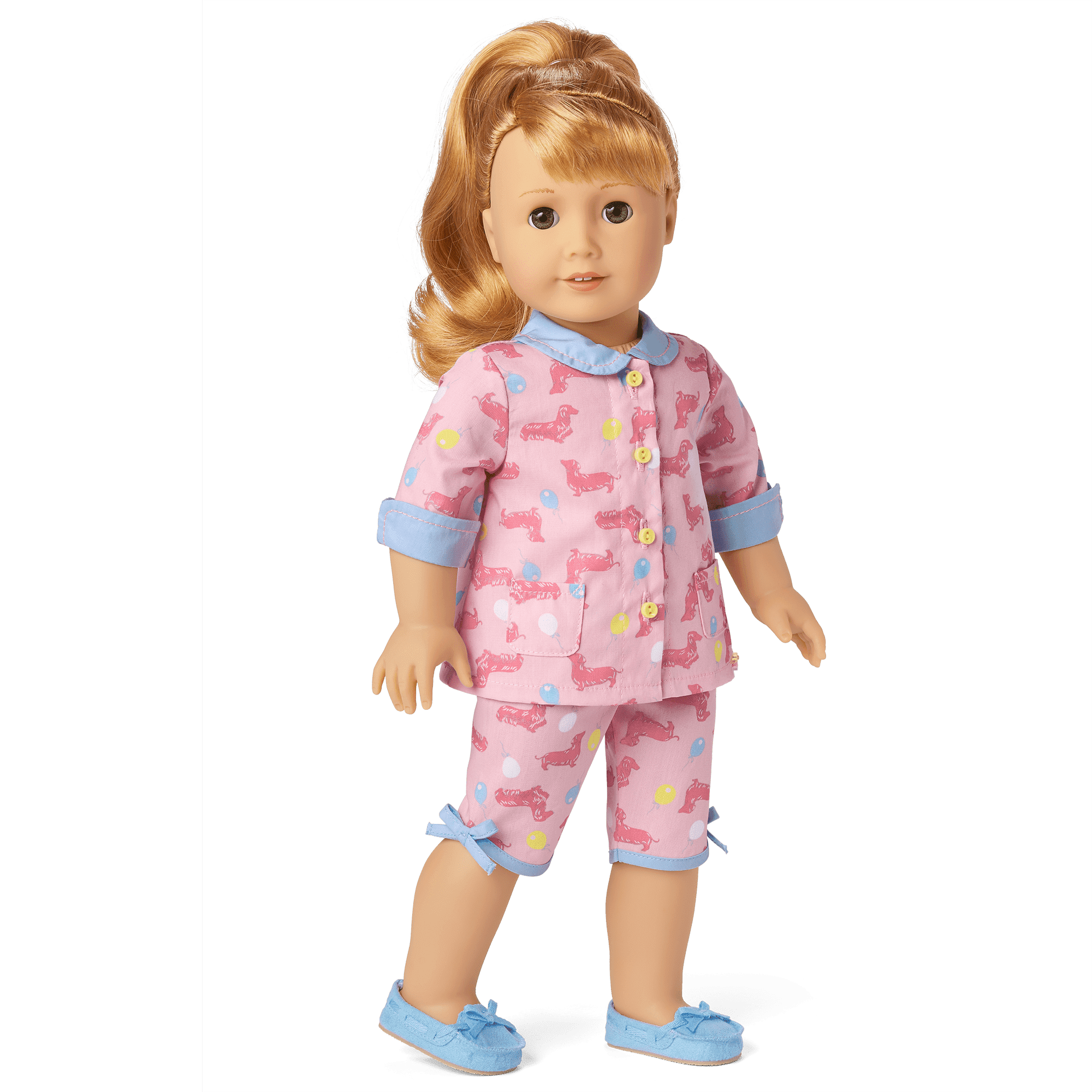 Maryellen’s™ Dachshund Pajamas for 18-inch Dolls