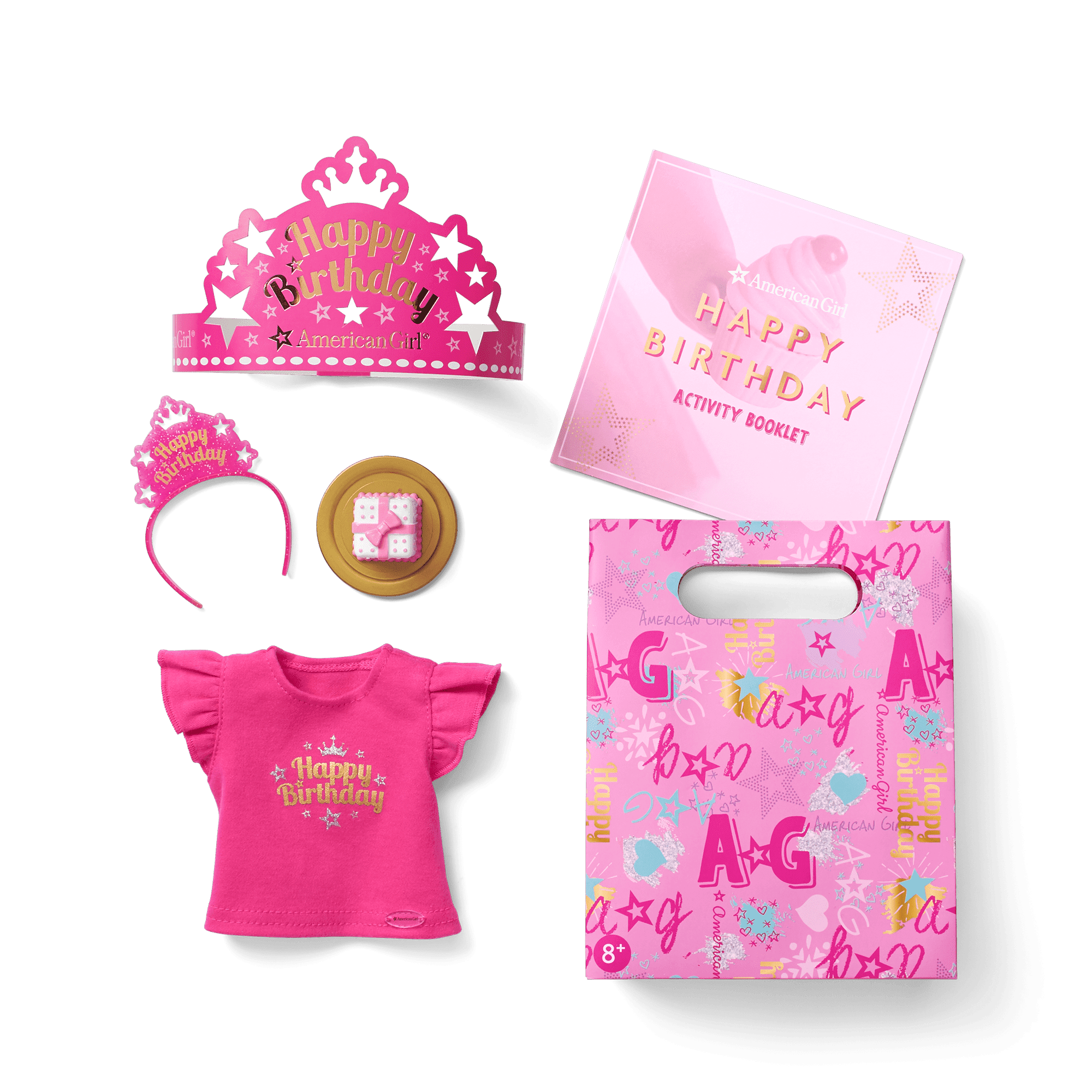 American Girl® Happy Birthday Goody Bag Bundle (4 Pack)