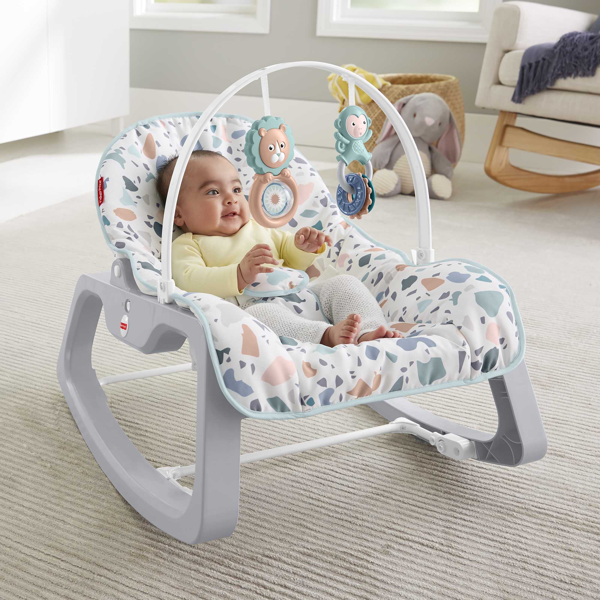 Fisher price grow with me rocker best sale