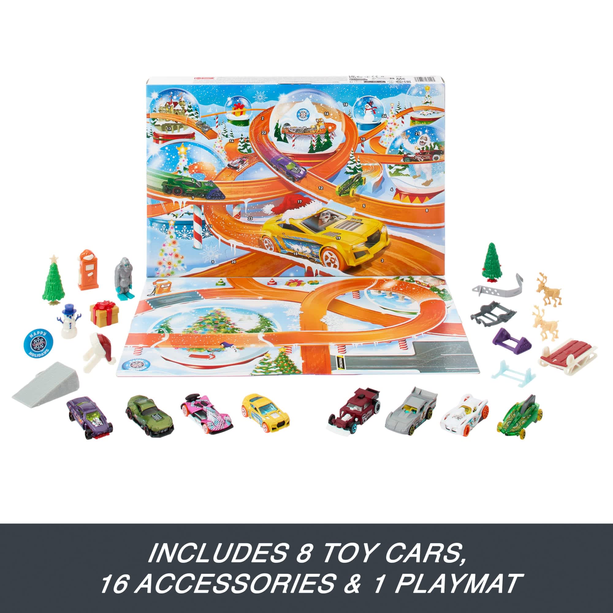 Hot wheels 2018 advent calendar on sale