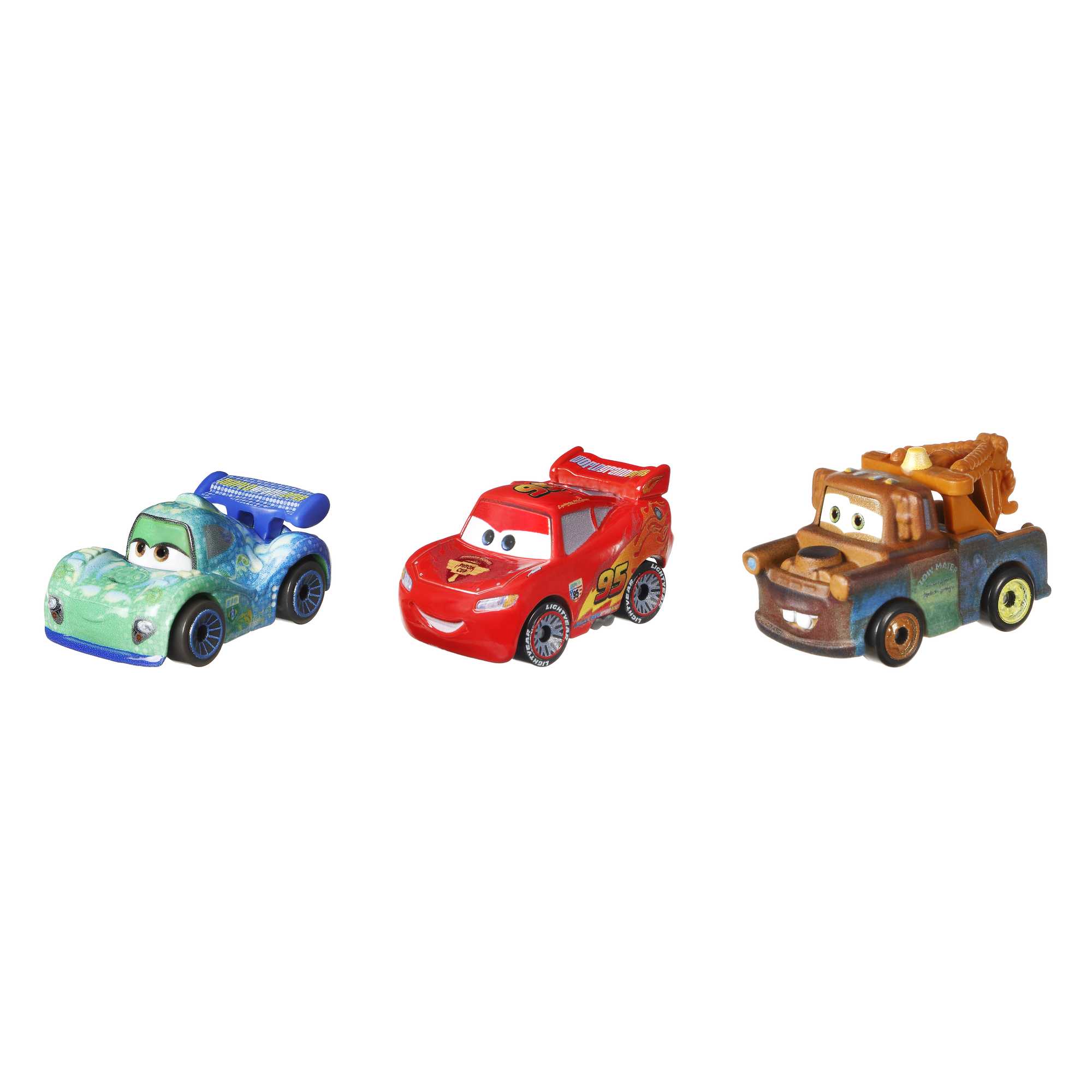 Disney and Pixar Cars 3 Pack Mini Racers MATTEL