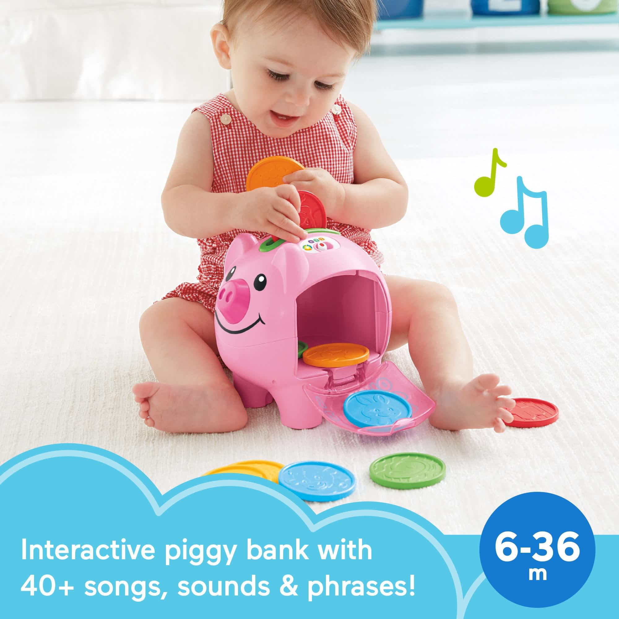 Fisher price laugh and learn piggy bank online