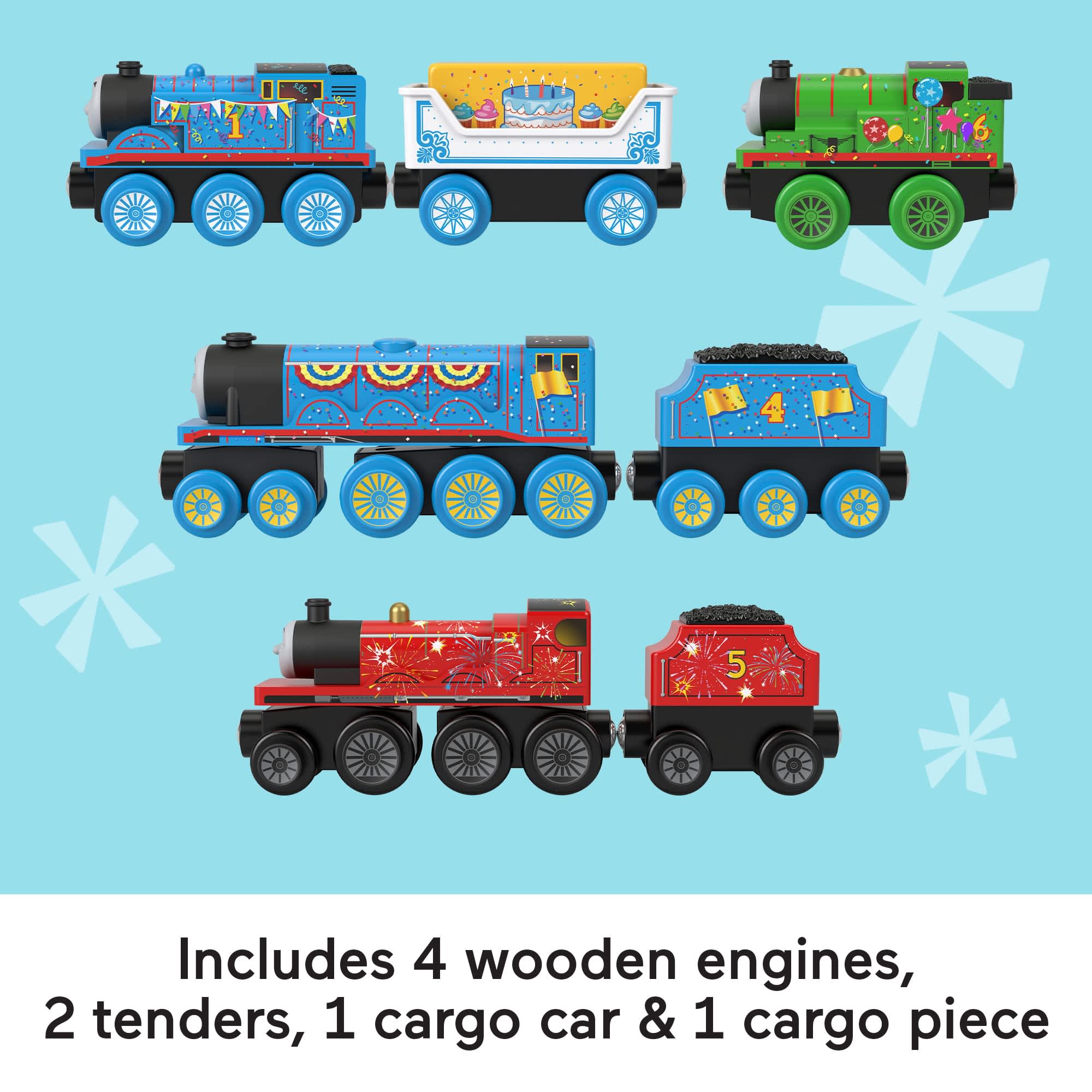 Thomas the Train store Wooden Railway Trains and Tenders Bundle