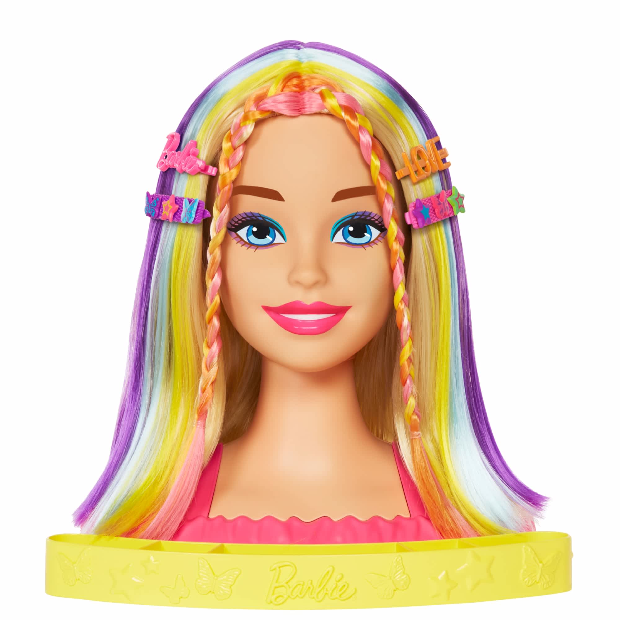 Barbie styling head brunette online