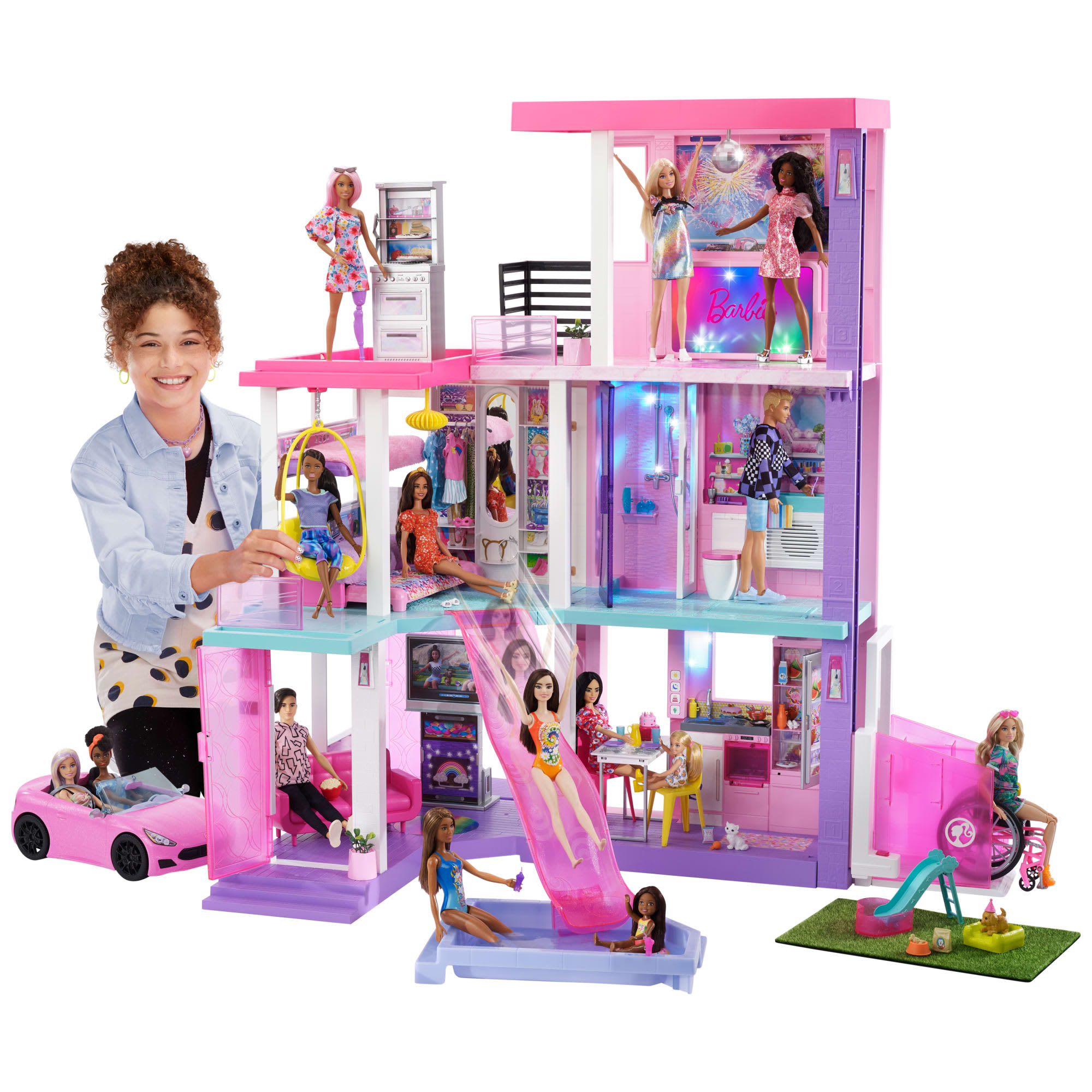 Barbie Dreamhouse Doll House Playset House (A1) deals