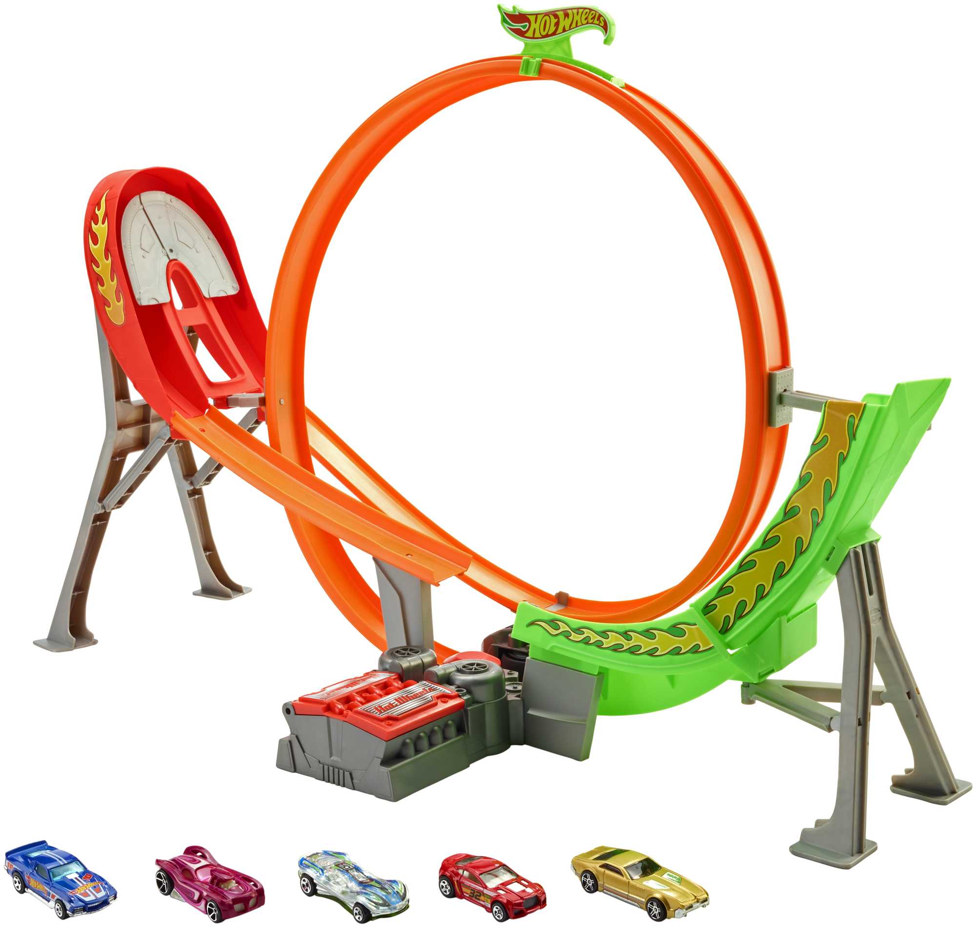 Hot wheels figure 8 raceway track set online