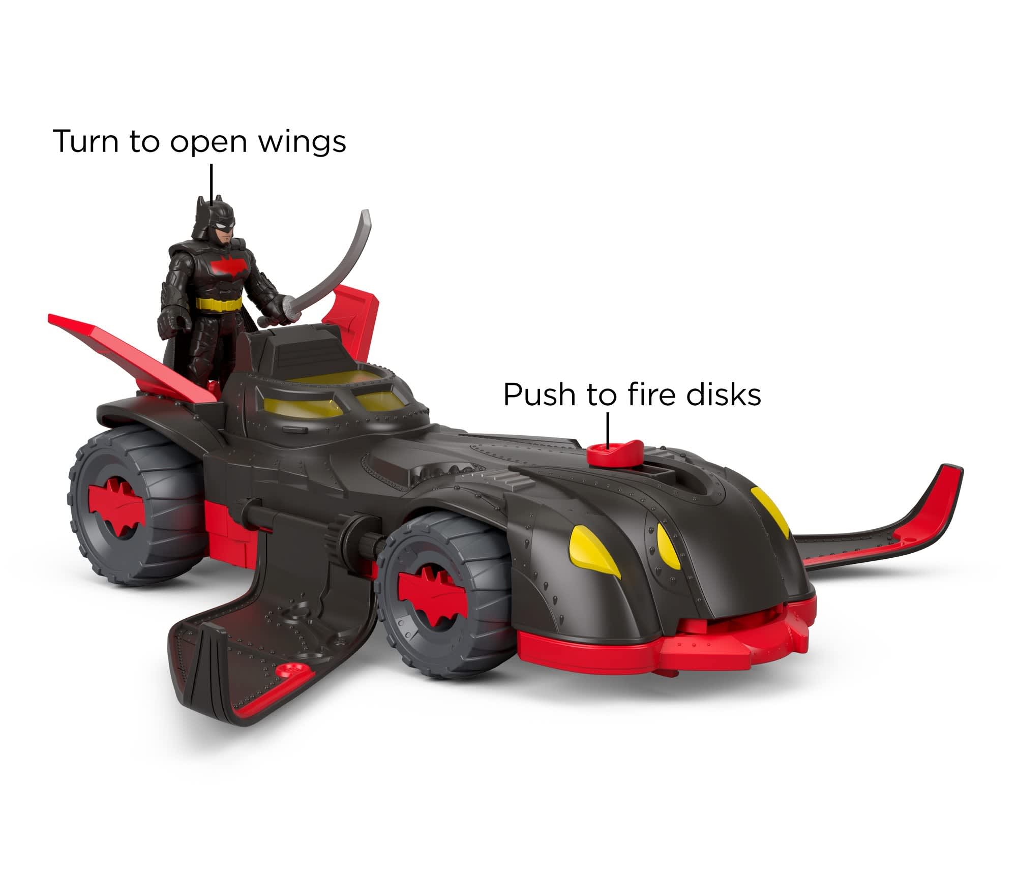 Imaginext DC Super Friends Ninja Armor Batmobile Mattel