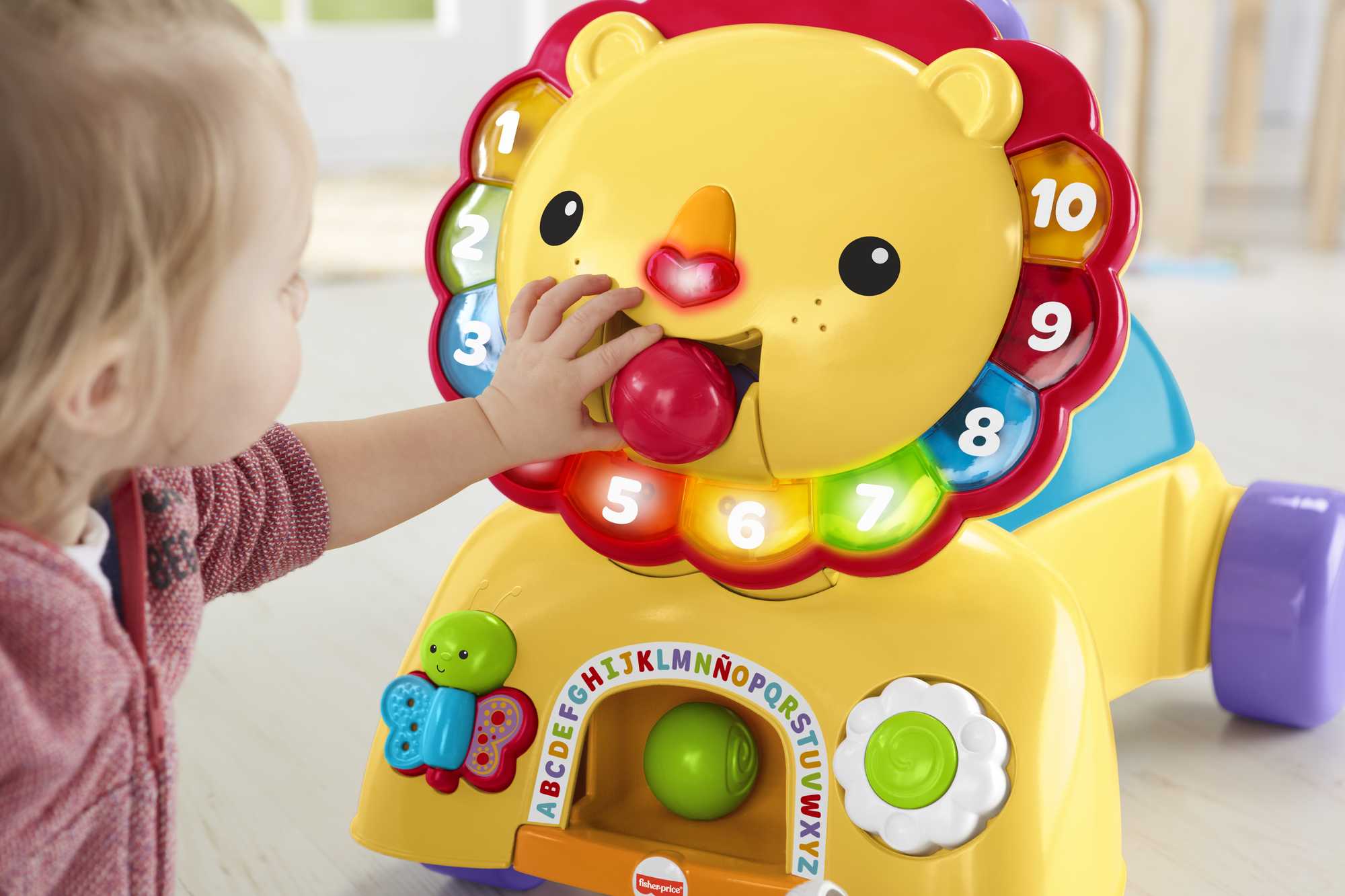 Carrito leon fisher price online