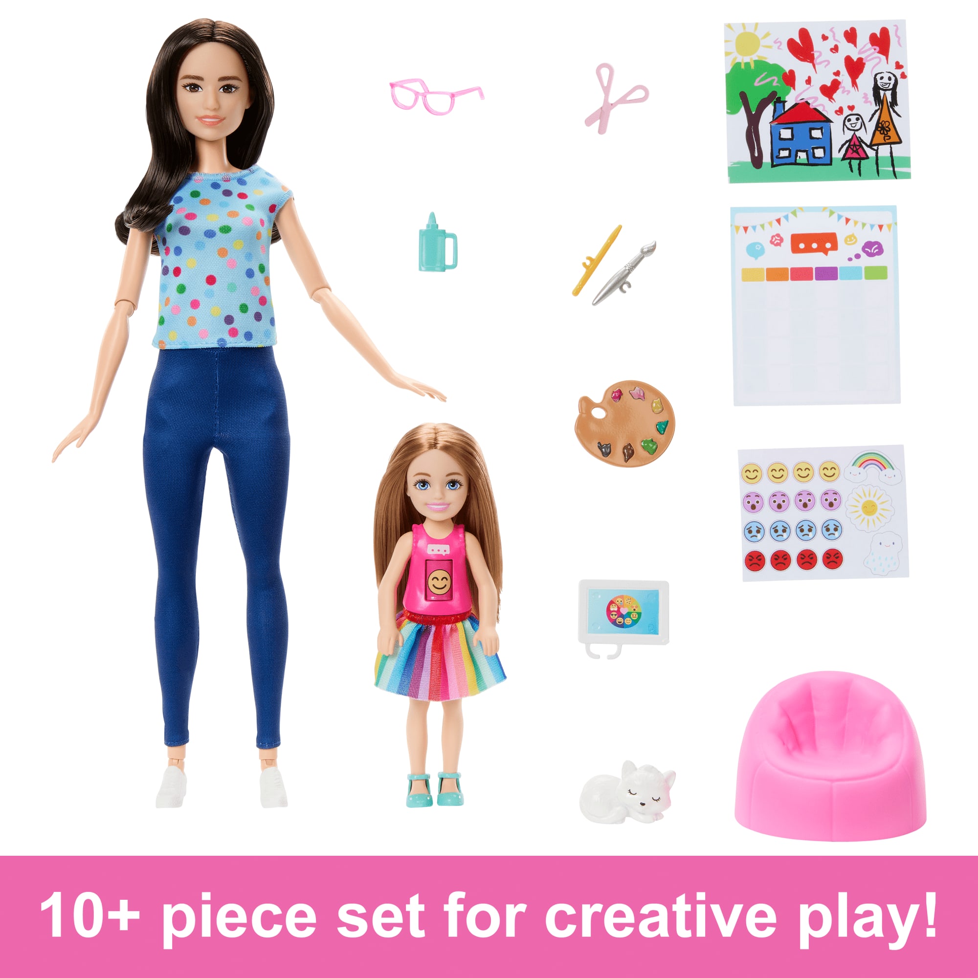 Barbie Art Therapist Doll Mattel