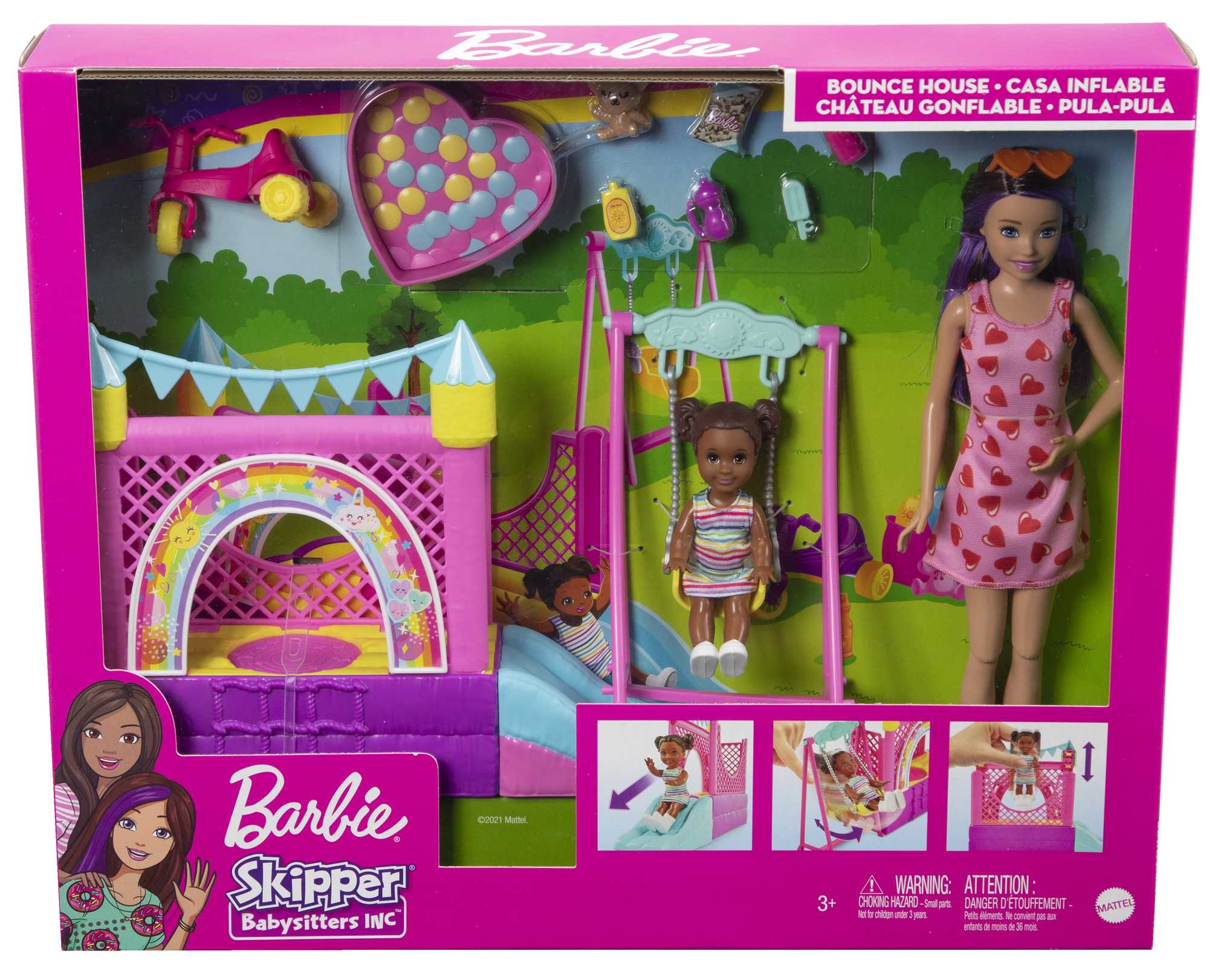 Barbie Skipper Babysitters Inc Dolls and Accessories Mattel