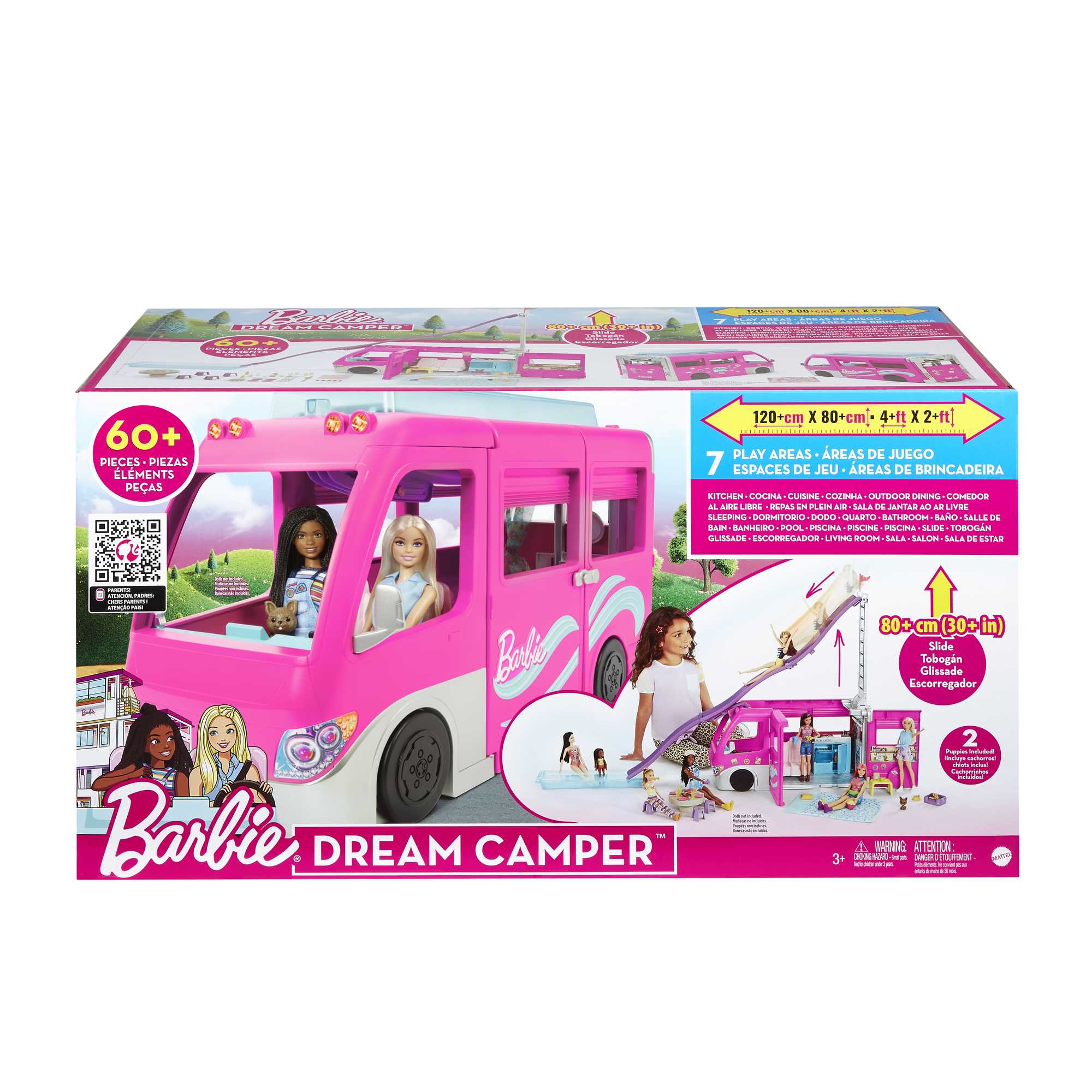 Barbie pop out camper van deals