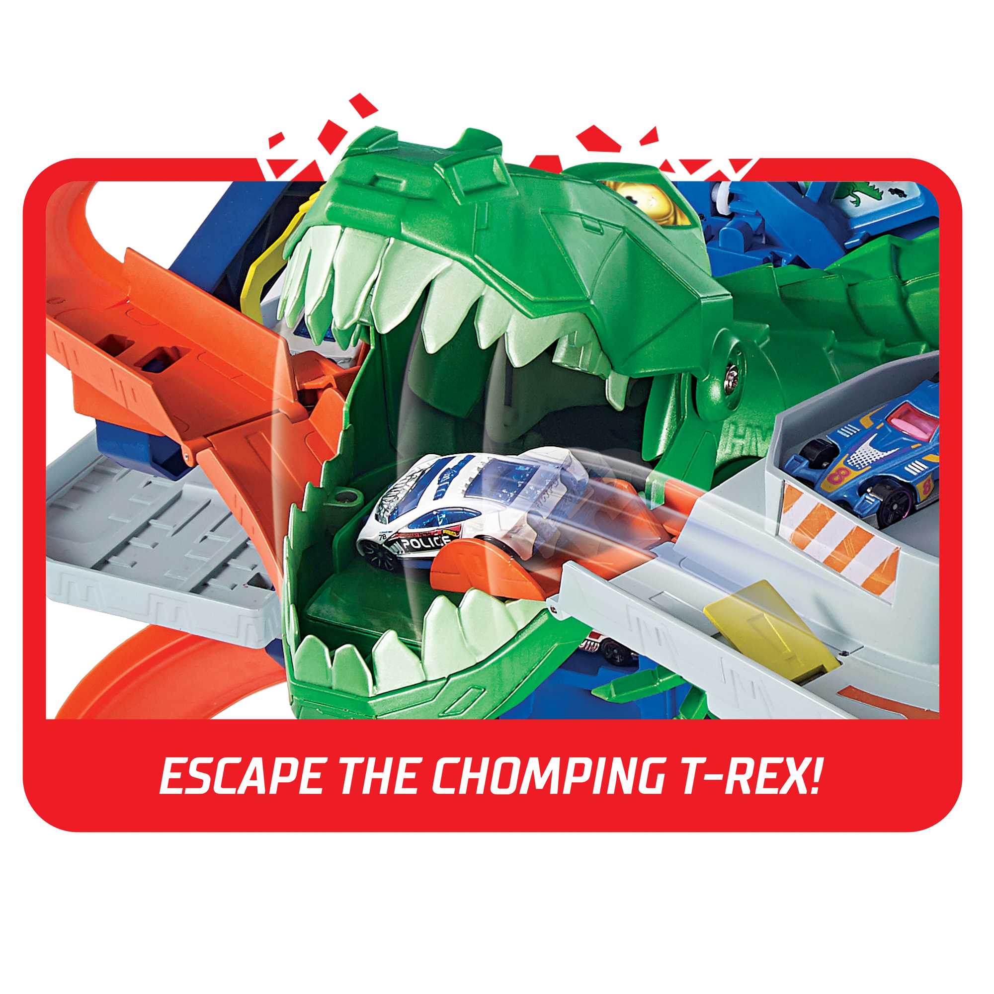 Hot Wheels Ultimate Garage escape the on sale chasing t rex