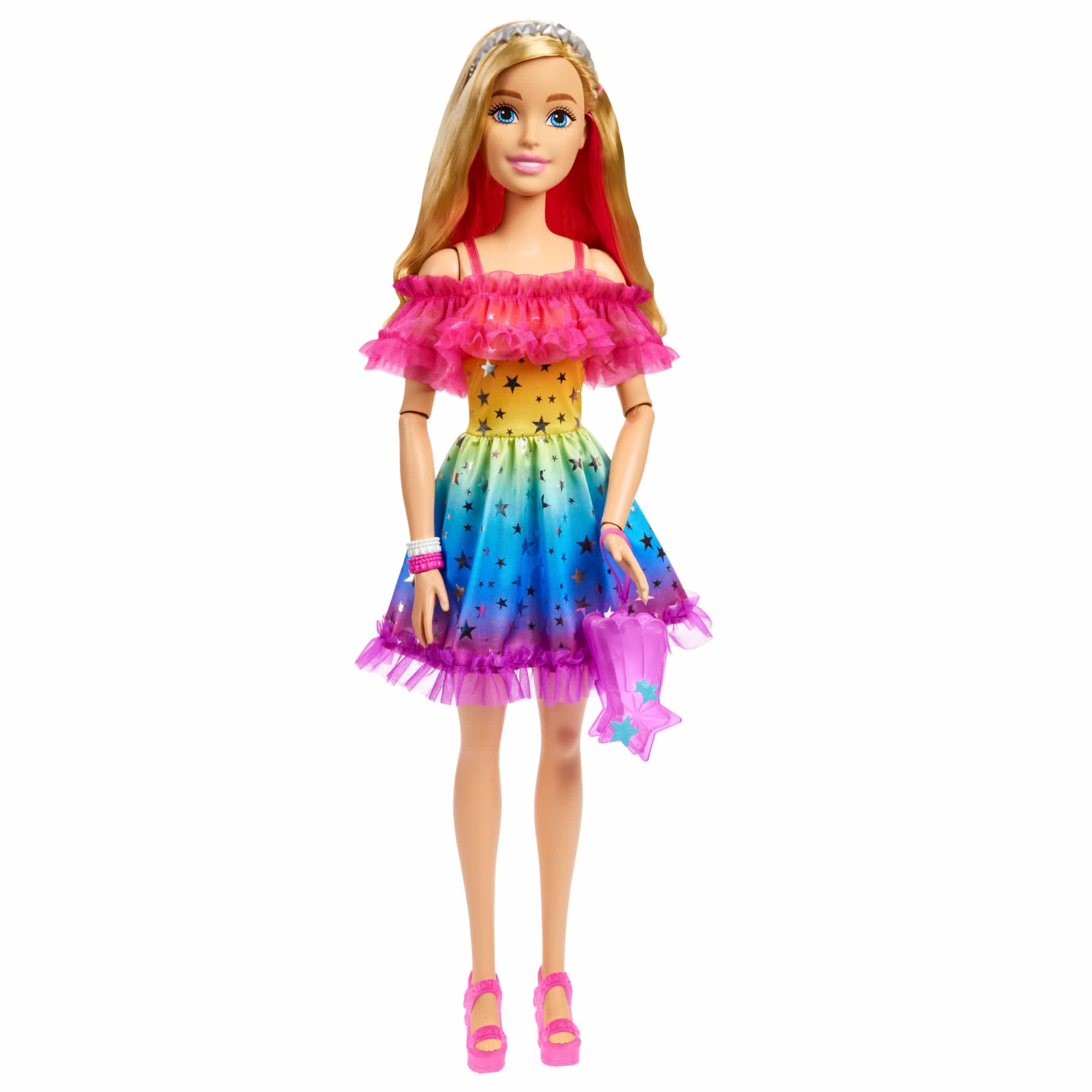 Barbie rainbow dress sale