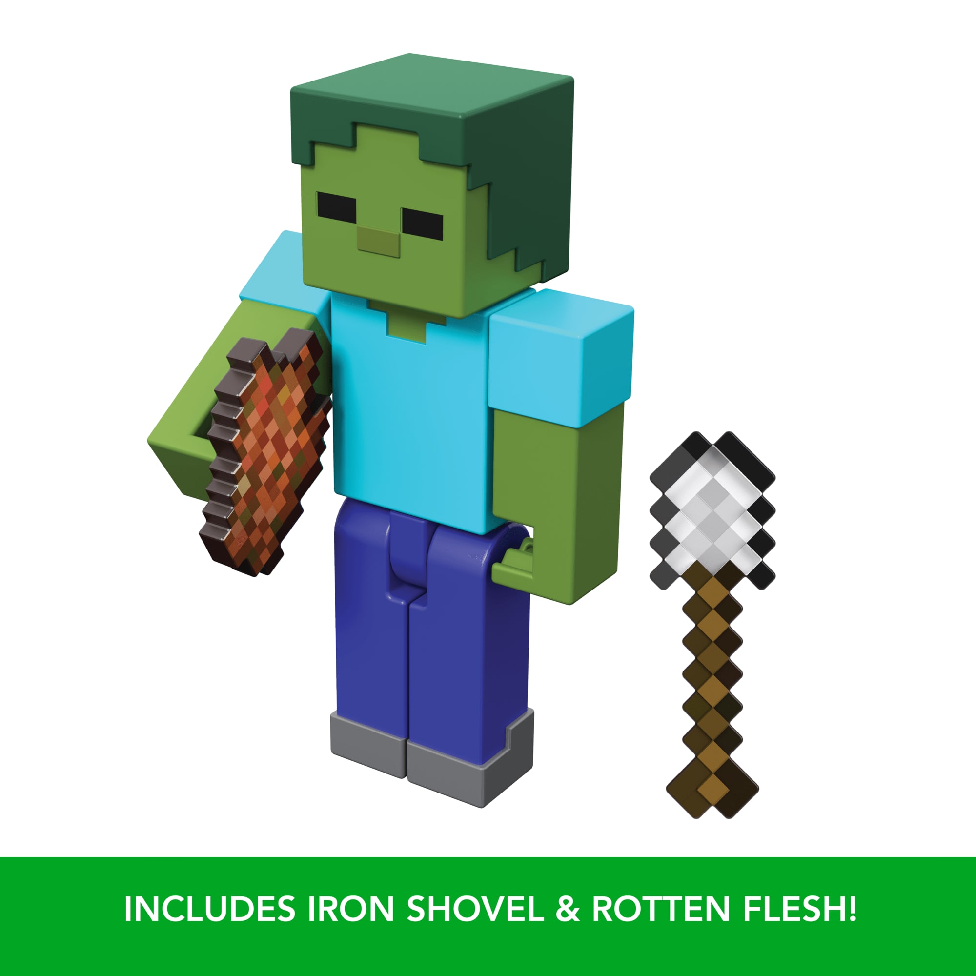 MINECRAFT 325 CORE FIGURE Zombie Mattel