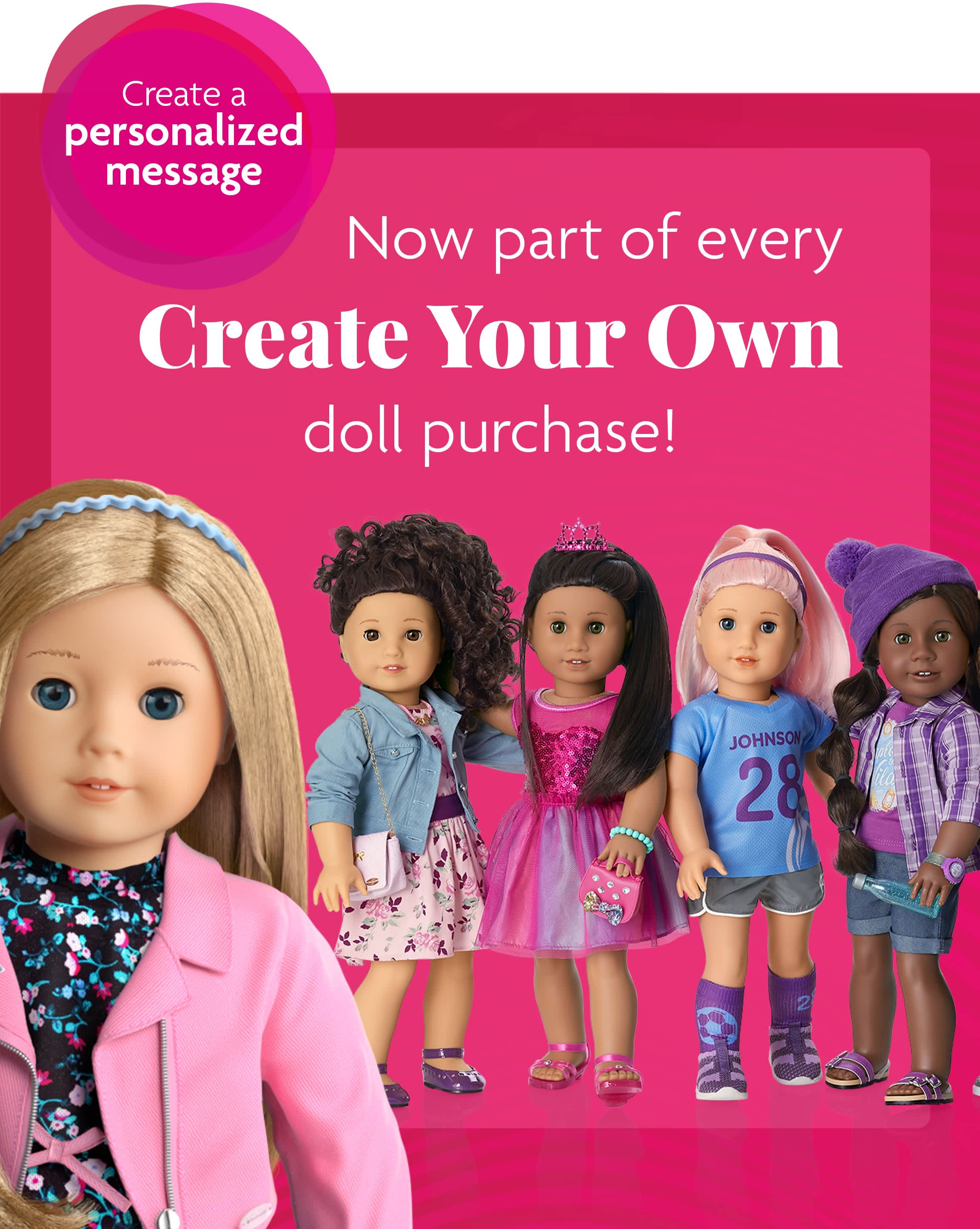 Personalized video messages Messages for birthdays gradations and more American Girl