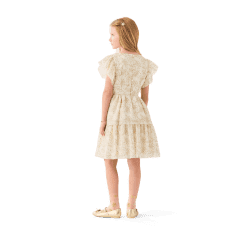 slim fit dress slacks Tea Collection Sparkle Cut-Out Dress